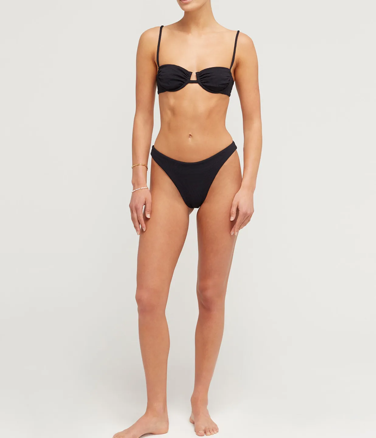 FELLA Elvis Bikini Bottom in Black New