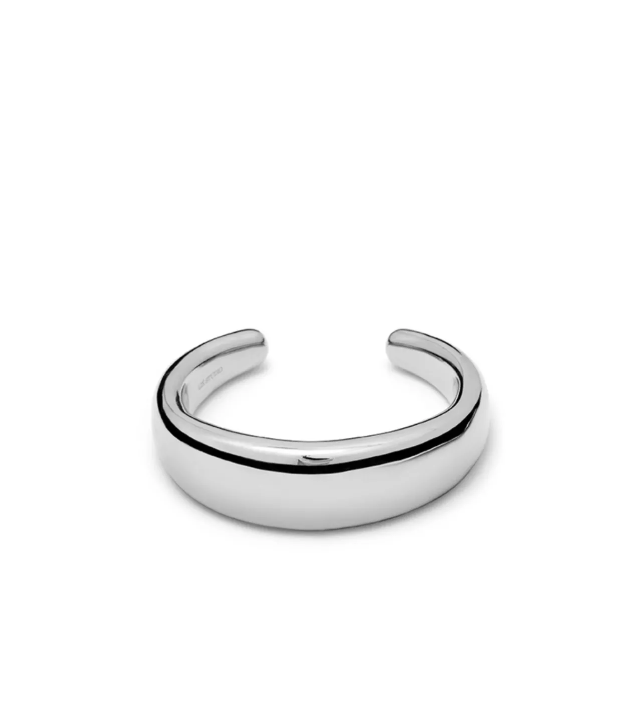 Lie Studio Emma Bangle in Silver Shop