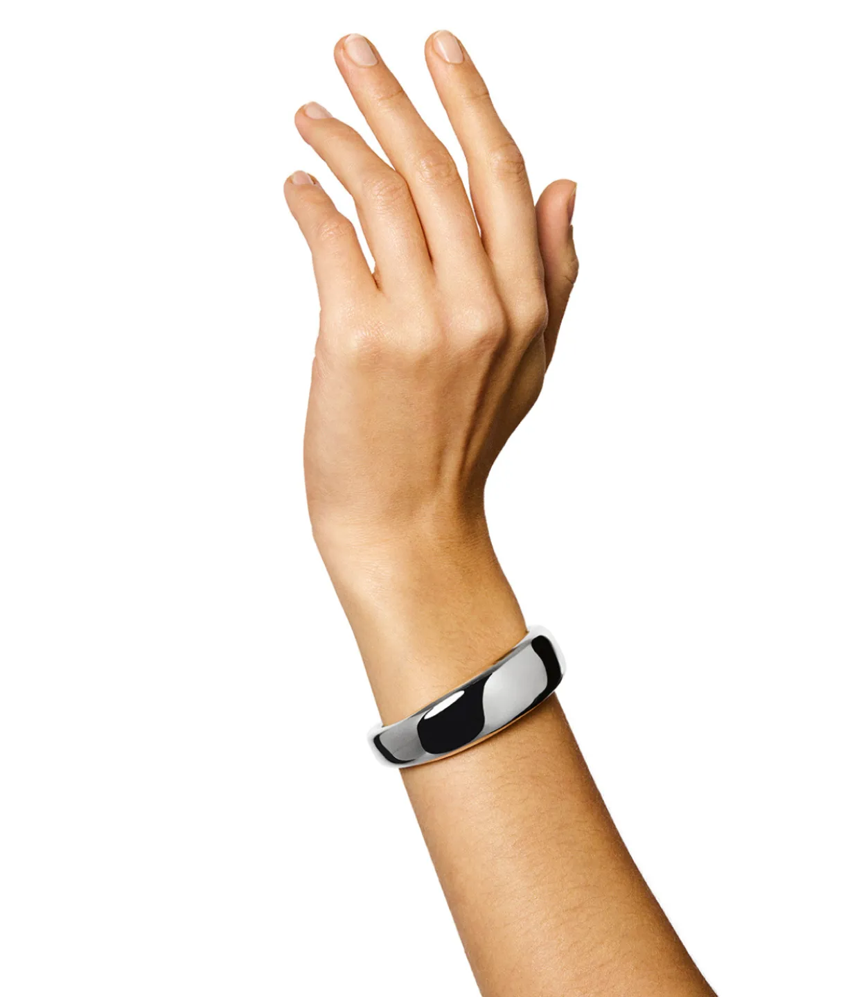 Lie Studio Emma Bangle in Silver Shop