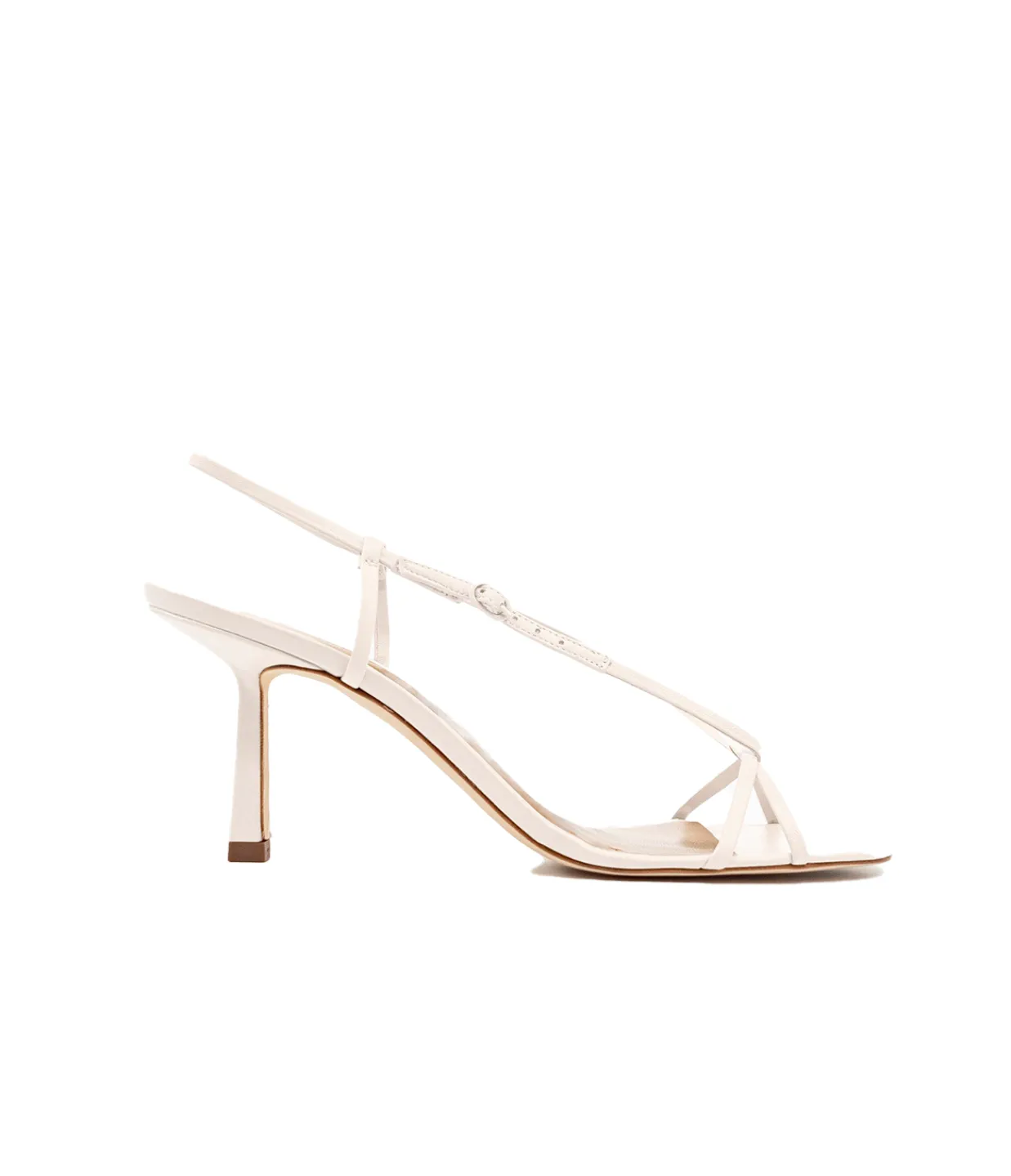 Studio Amelia Entwined Strappy Heel in Stone Cheap