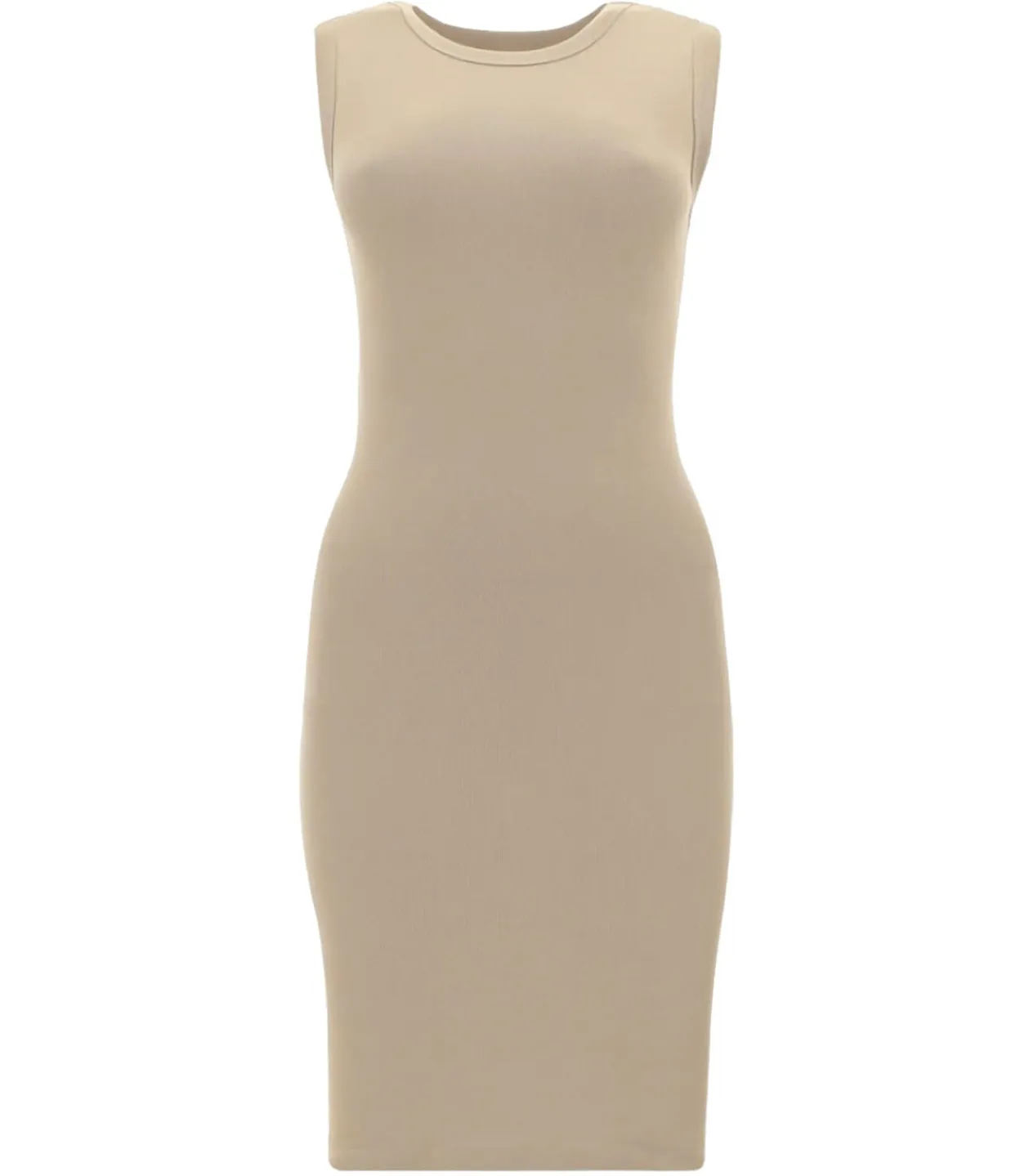 Flore Flore Esme High Neck Dress in Dune Best Sale