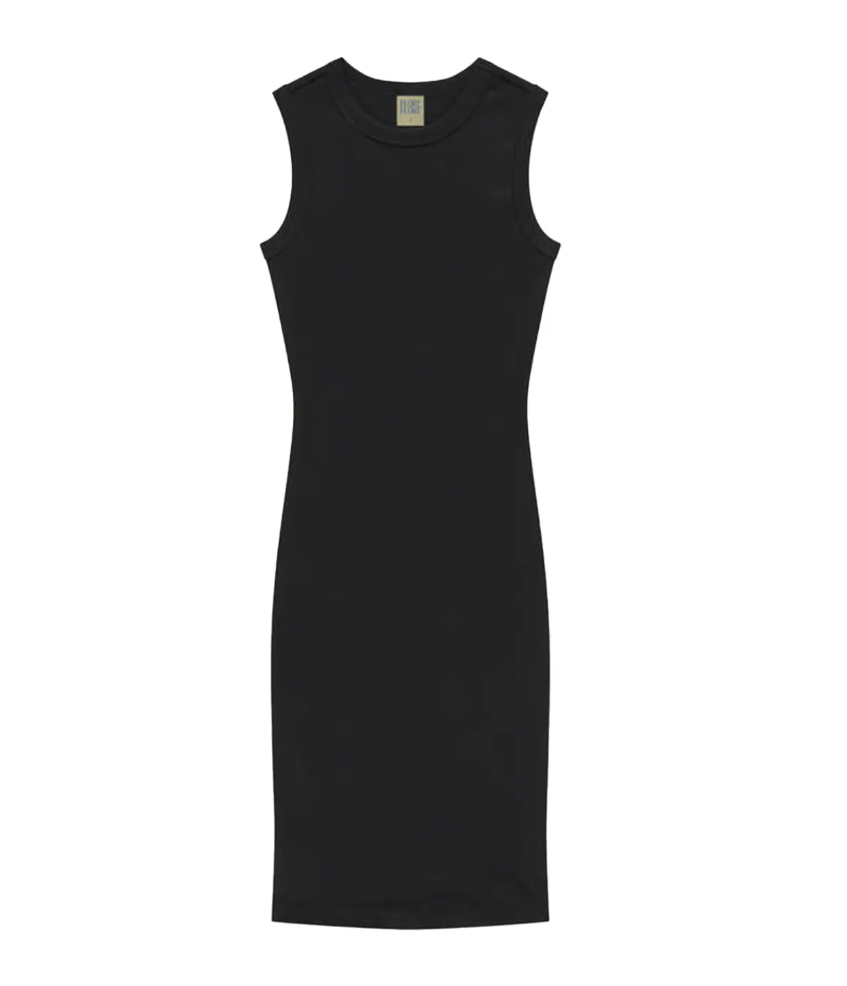 Flore Flore Esme High Neck Midi Dress in Black Cheap