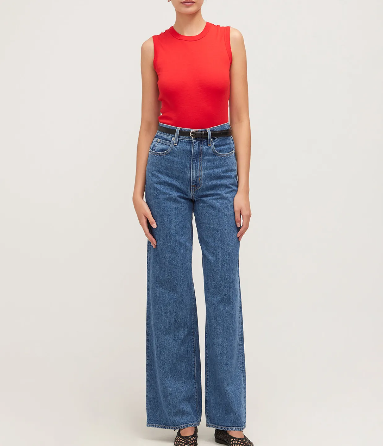 Flore Flore Esme High Neck Tank in Audrey Online