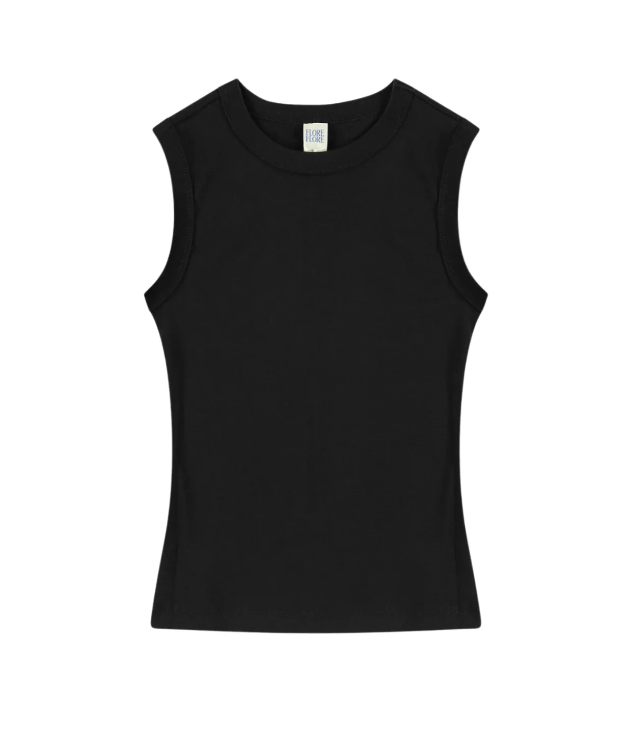 Flore Flore Esme High Neck Tank in Black Cheap