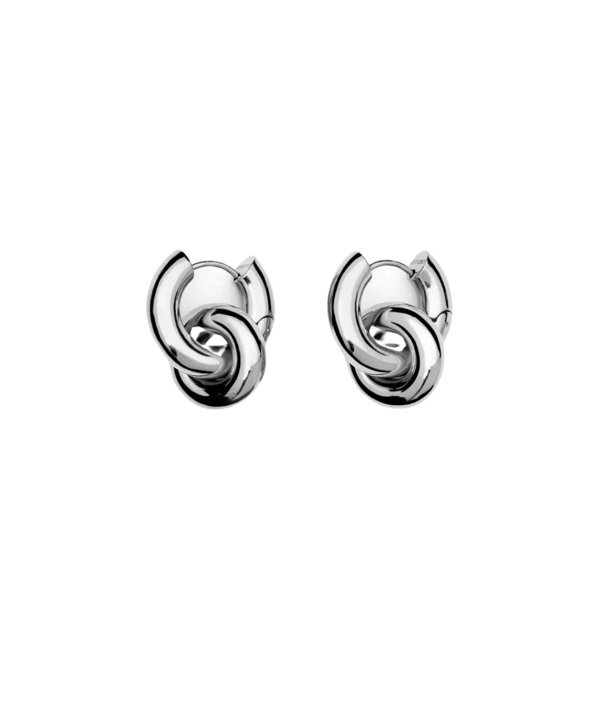 Lie Studio Esther Earrings in Silver New