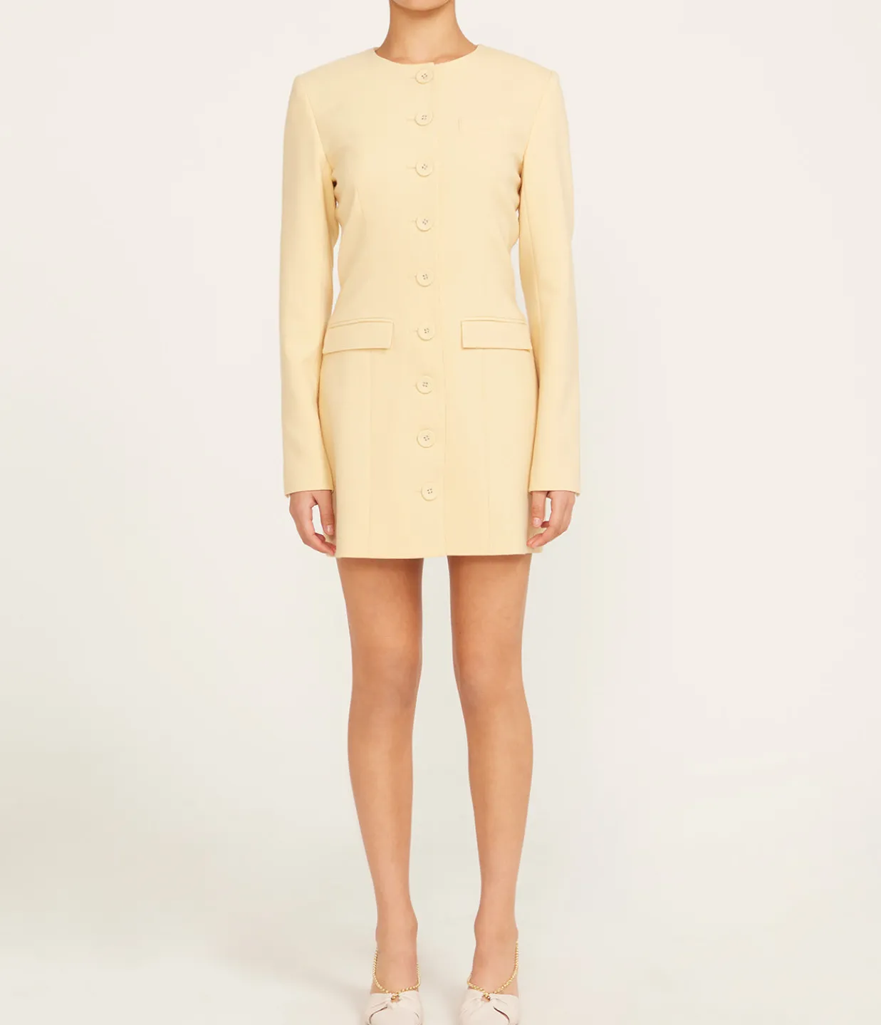 Anna Quan Eva Dress in Butter Online
