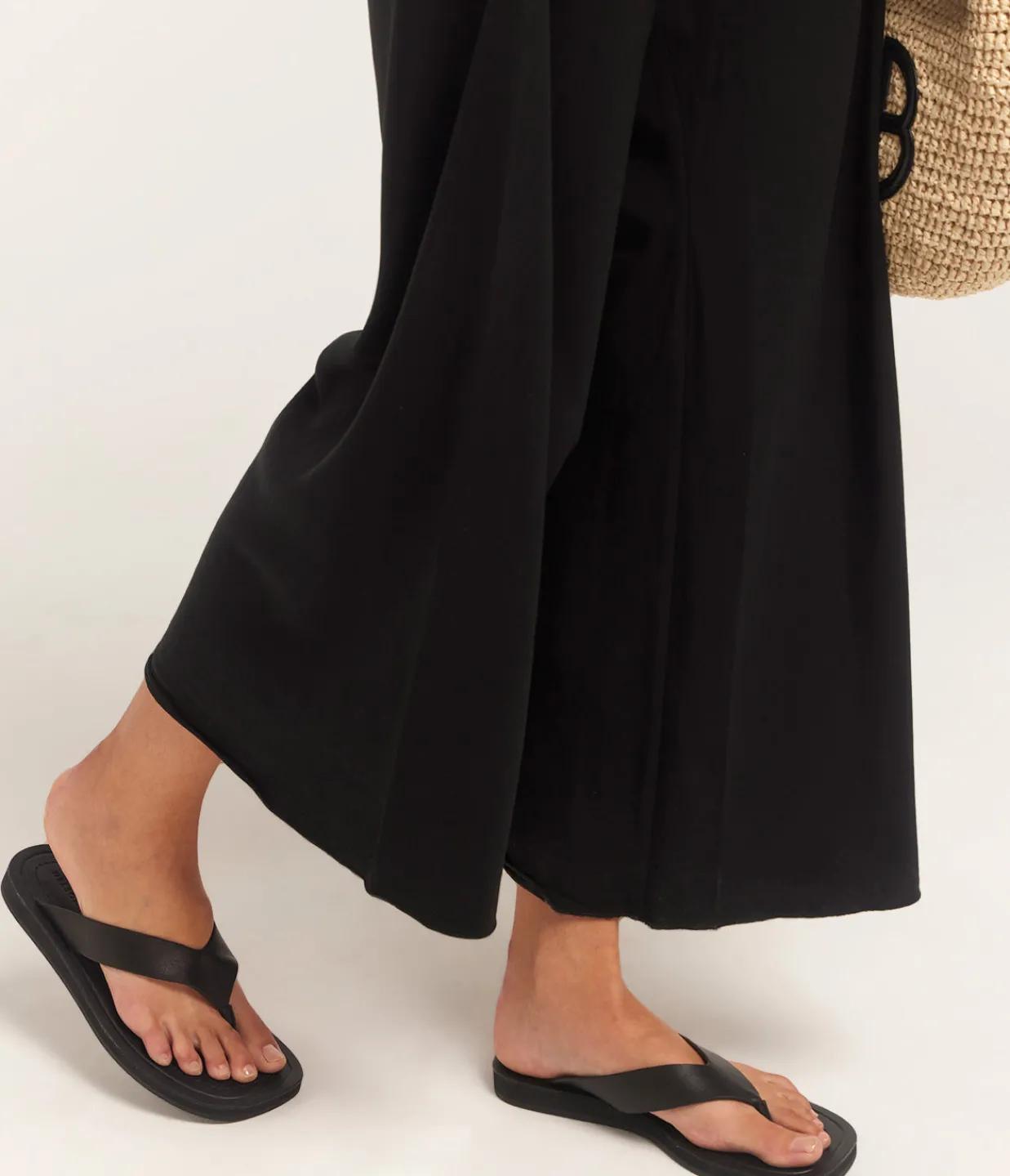 Nelson Made Eva Slide in Black Cheap