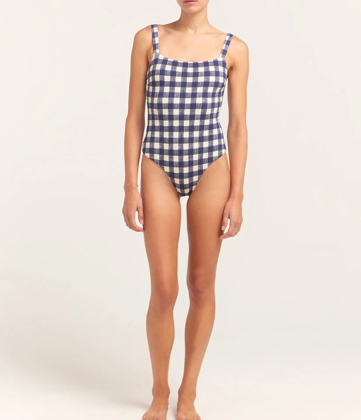 Fella x Maggie Marilyn Andre One Piece in Gingham Cheap