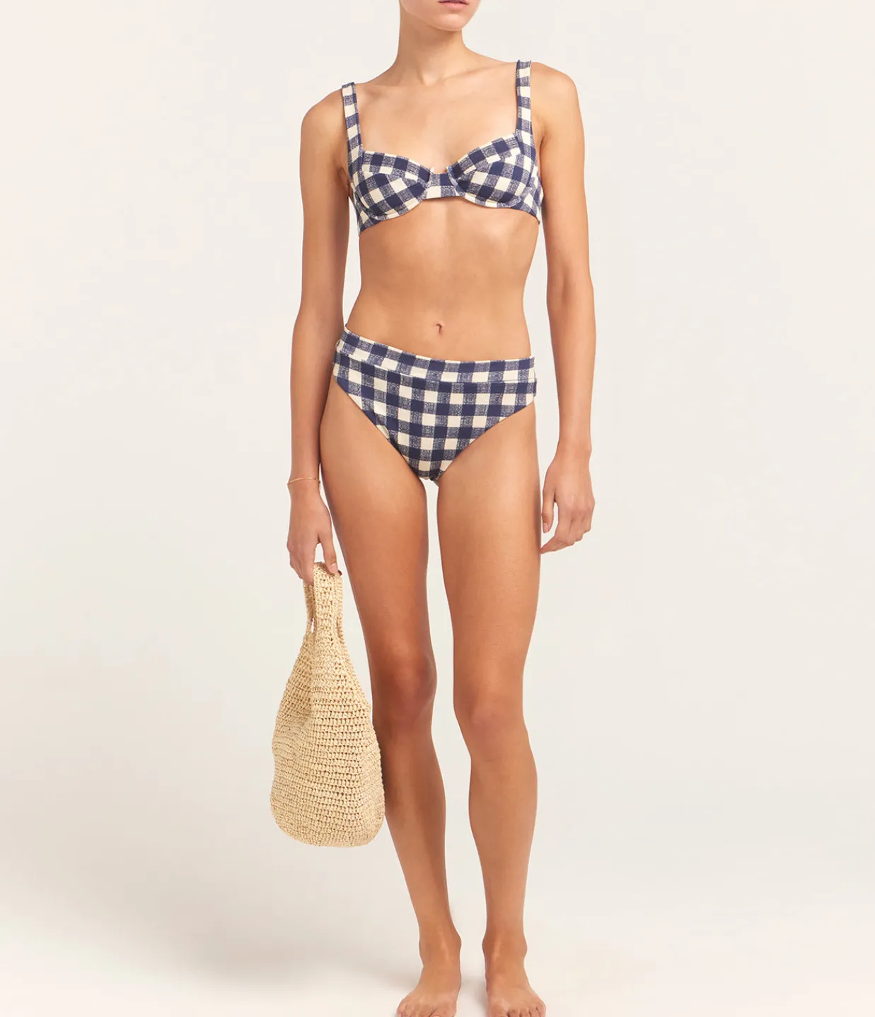 Fella x Maggie Marilyn Hubert Bottom in Gingham Shop