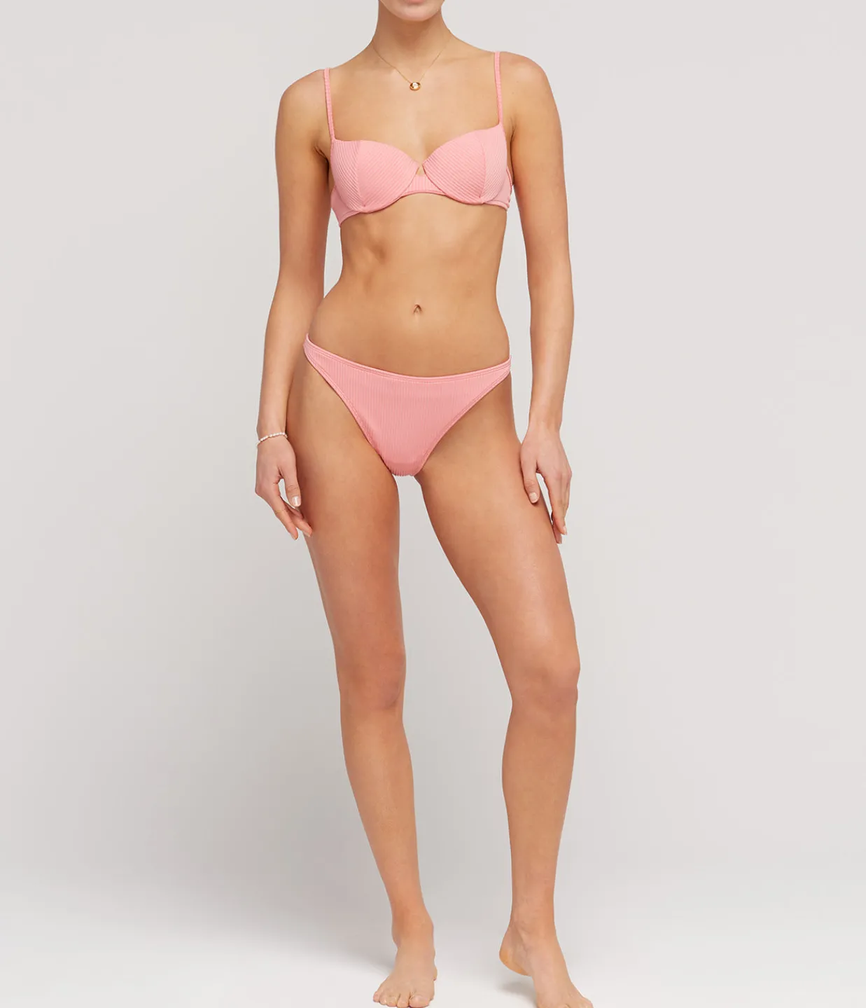 Peony Fine Hi Line Pant in Petal New