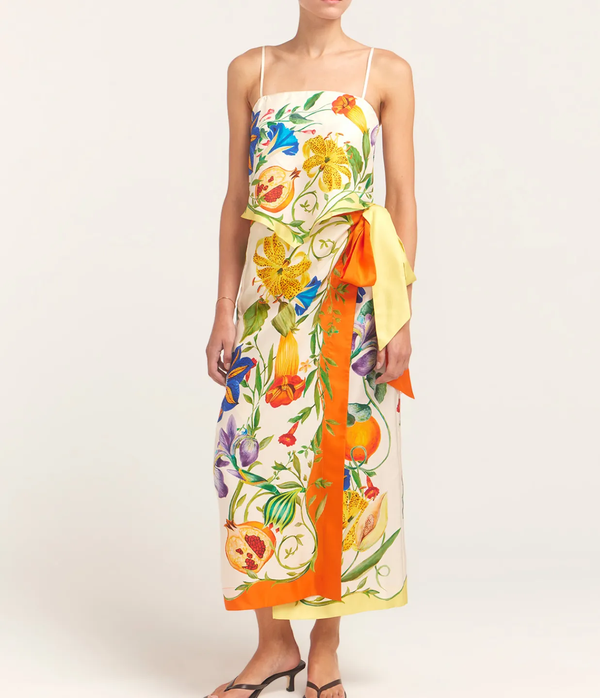 ALEMAIS Flores Sarong Skirt in Multi Best Sale