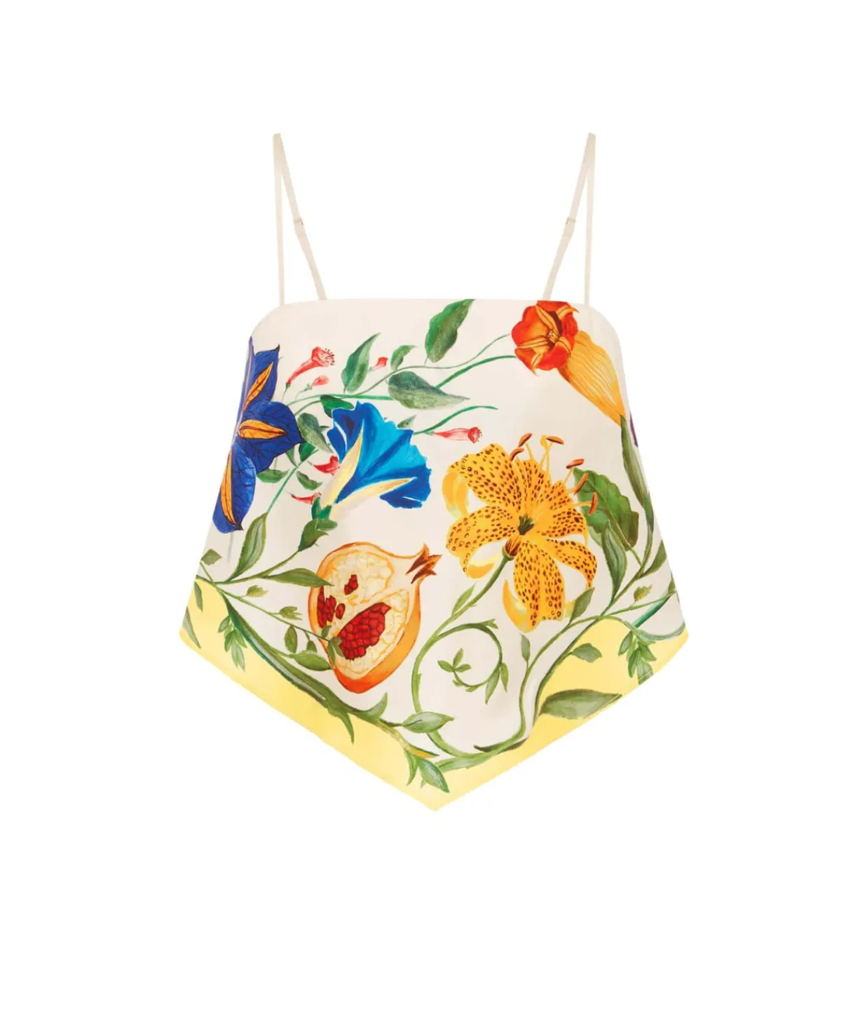 ALEMAIS Flores Scarf Top in Multi Online