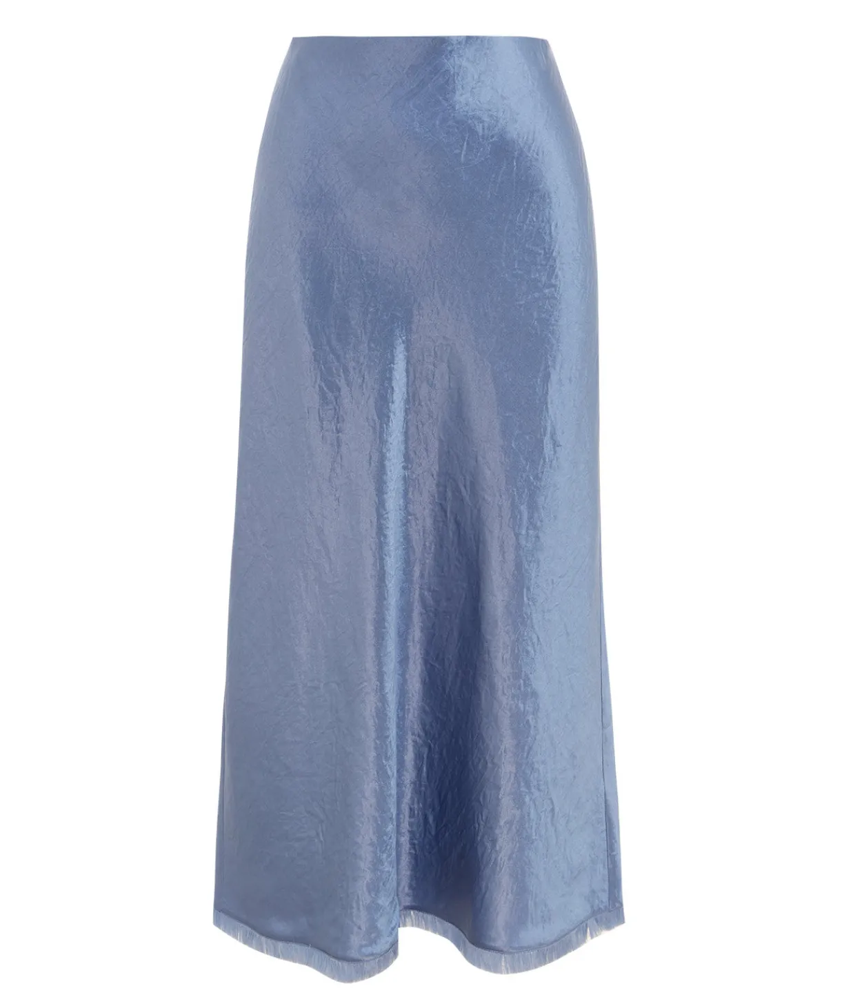 Vince Fray Edge Bias Skirt in Azure Gem Clearance