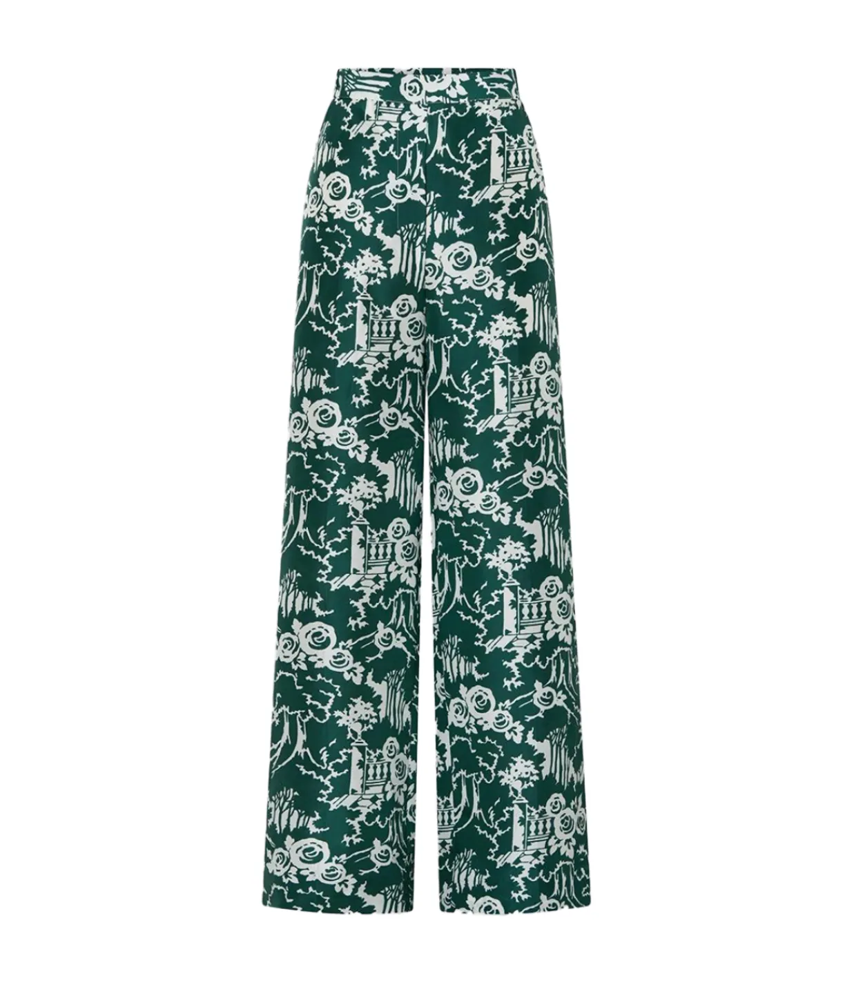 Oroton Garden Toile Pj Pants in Ivy Flash Sale