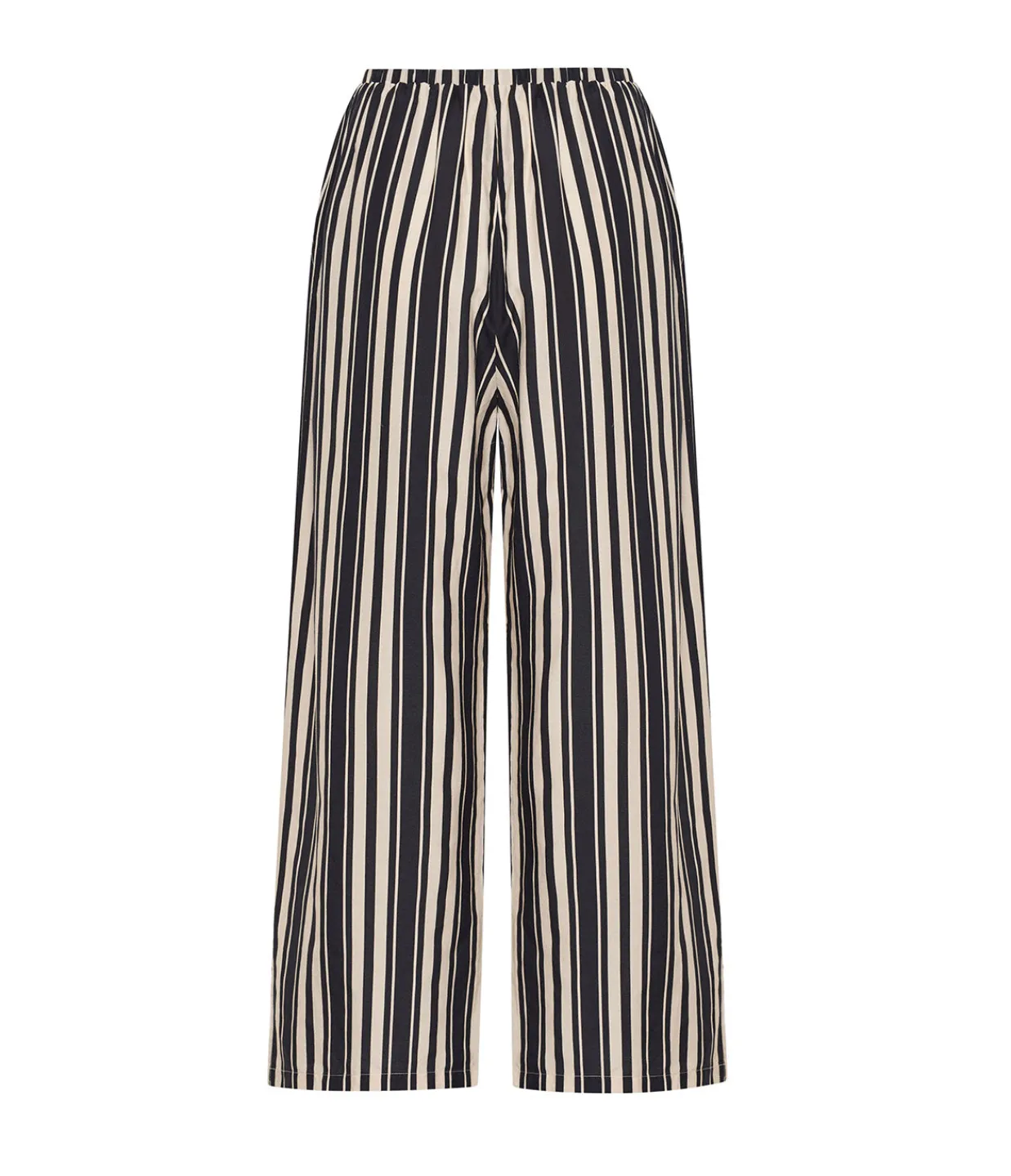 Solaqua Giulia Silk Blend Pant in Cinque Stripe Hot