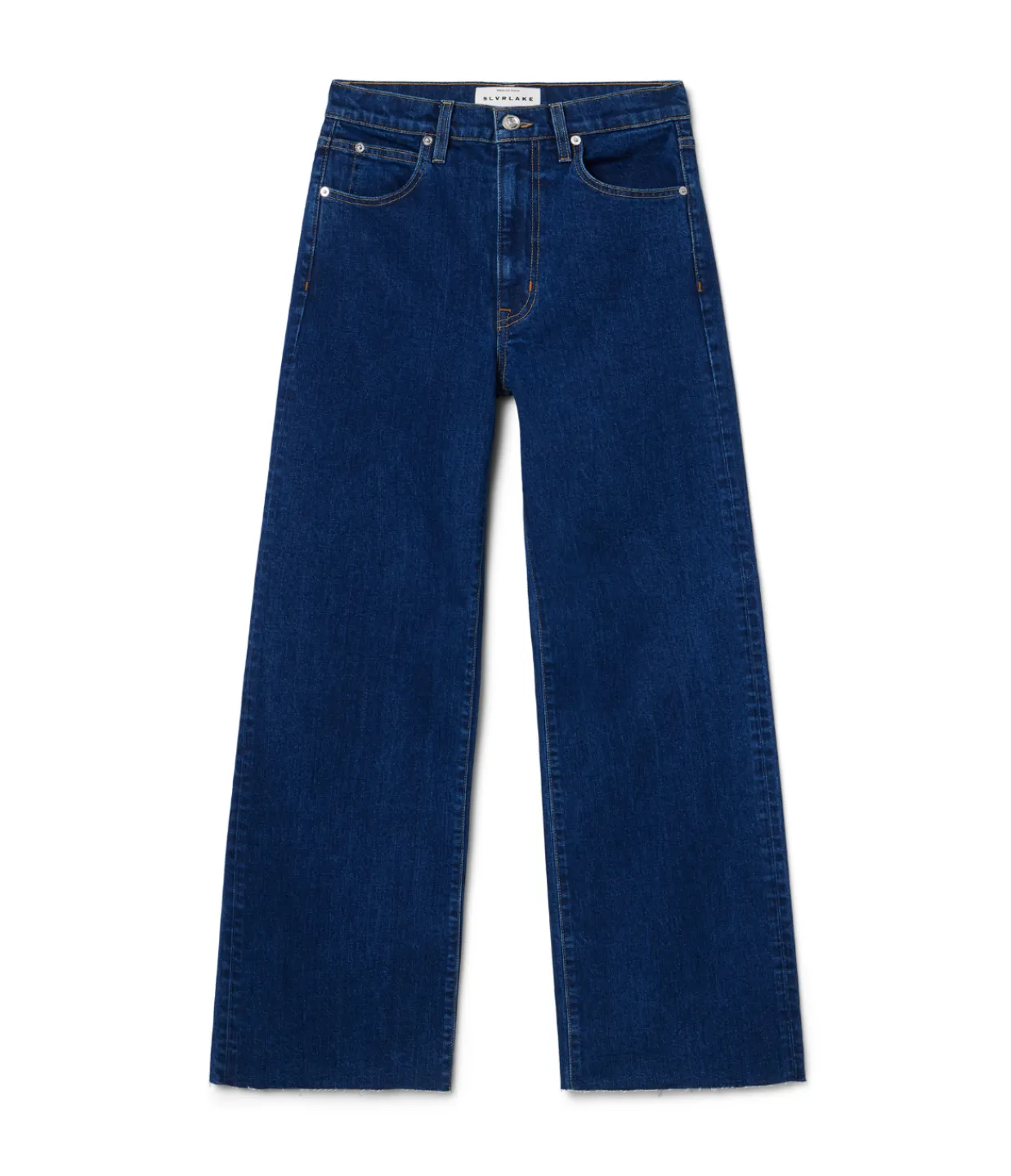 SLVRLAKE Grace High Rise Straight Wide Leg in Western Hero Outlet