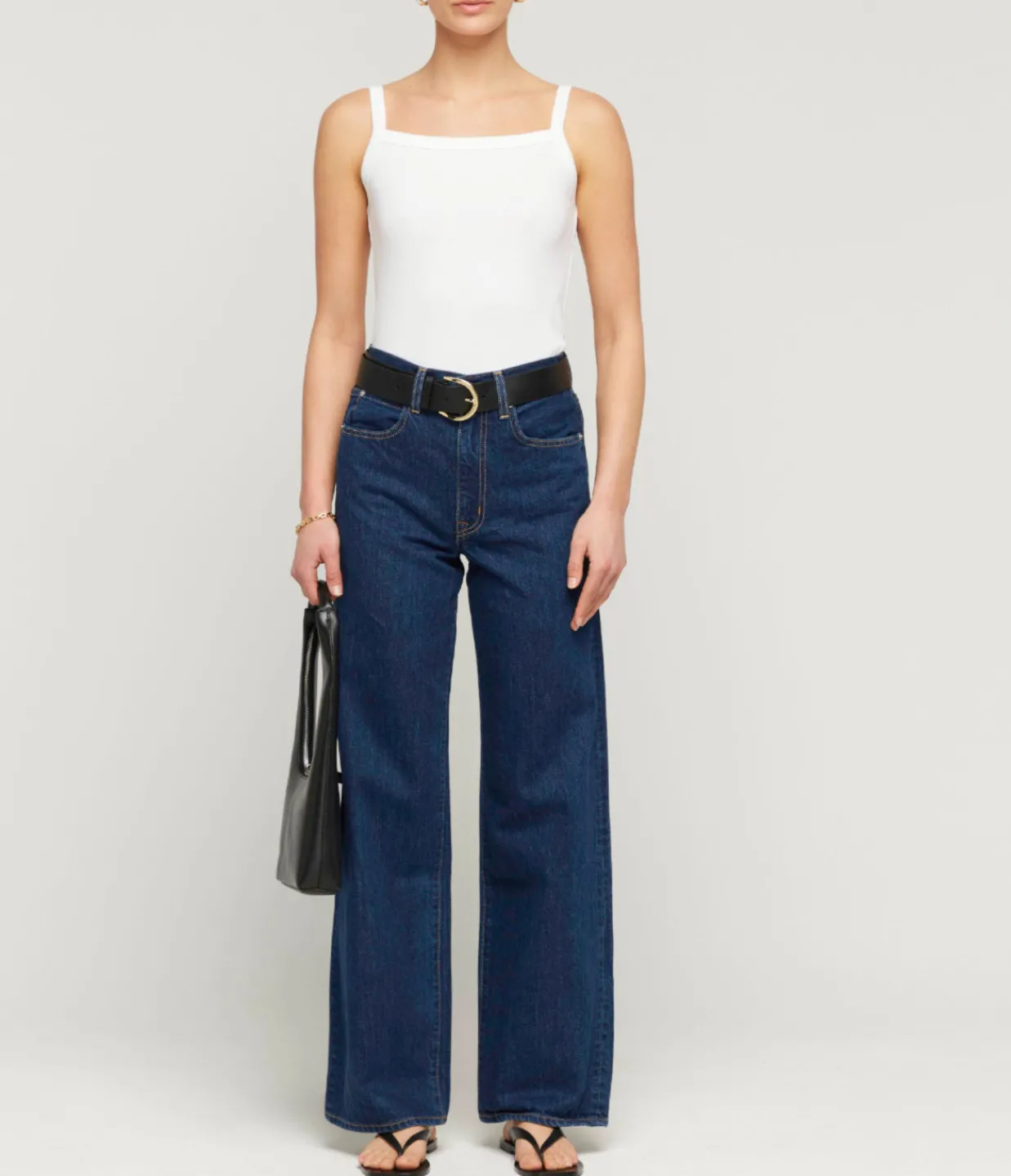 SLVRLAKE Grace High Rise Wide Leg in Evermore Shop