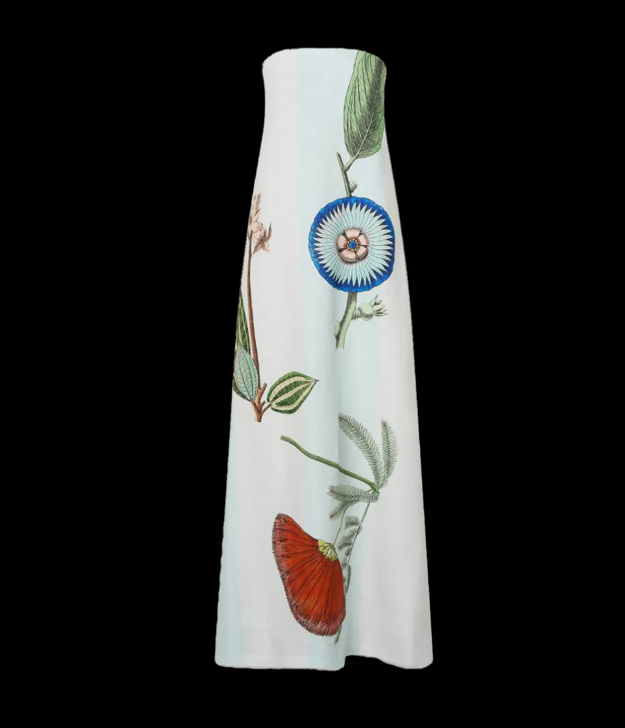 Oroton Grand Floral Gown in Multi Clearance