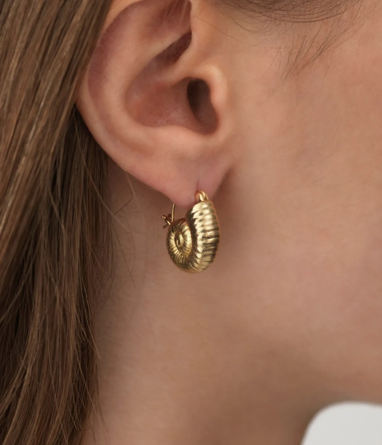 Anni Lu High Tide Hoop Earring in Gold Clearance