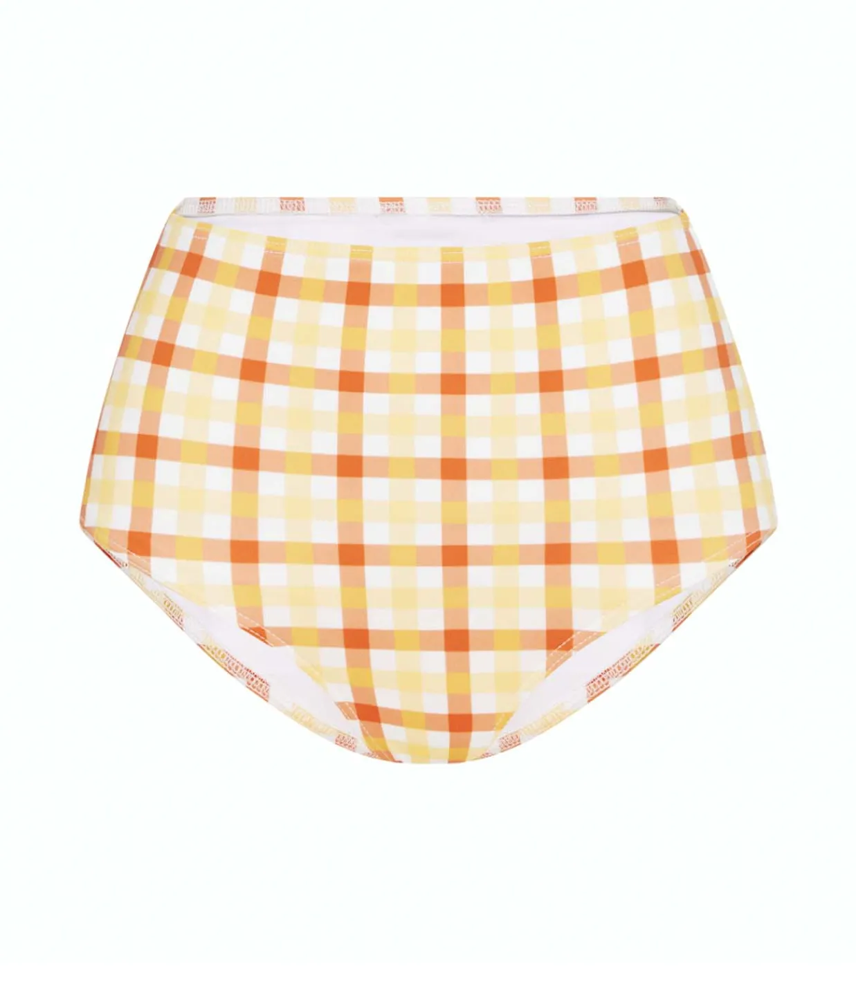 Ephemera High Waisted Pant in Pineapple Gingham Cheap