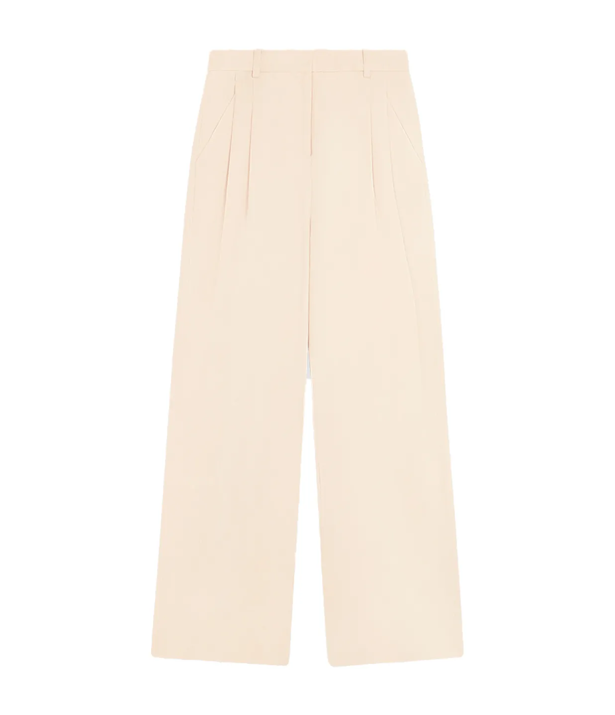 Loulou Studio Idai Tailored Pants in Cream Rose Outlet