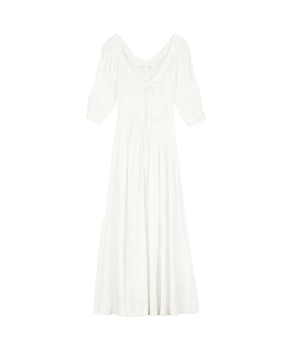 Doen Ischia Dress in Salt Flash Sale
