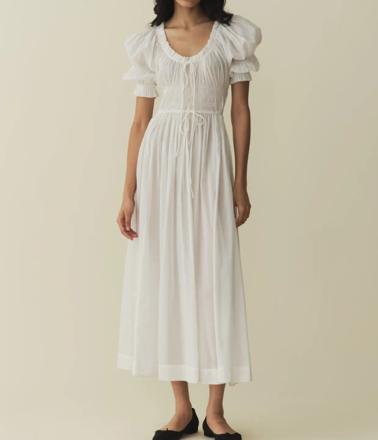 Doen Ischia Dress in Salt Flash Sale