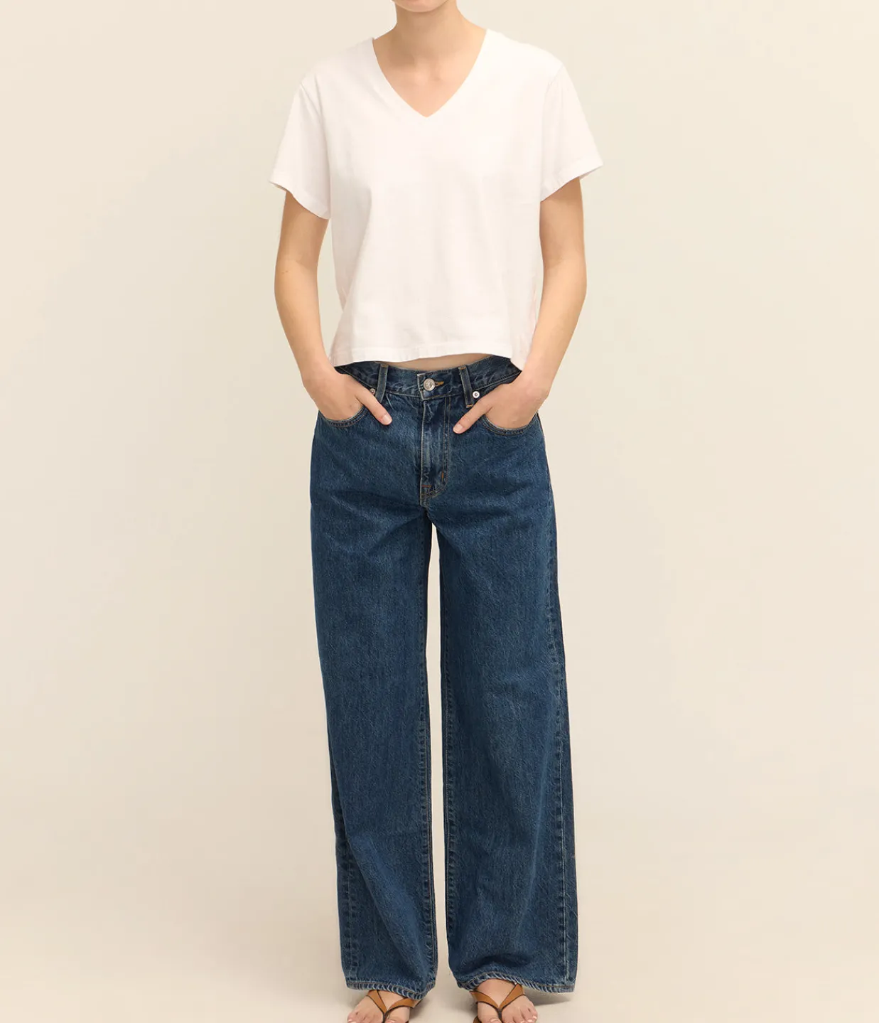 Agolde Jones T-shirt in White Online