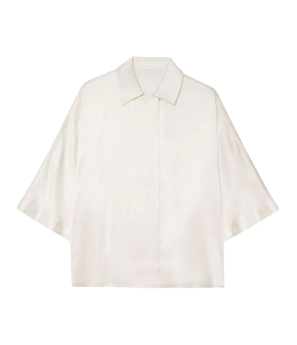 Anine Bing Julia Shirt in Ivory Cheap