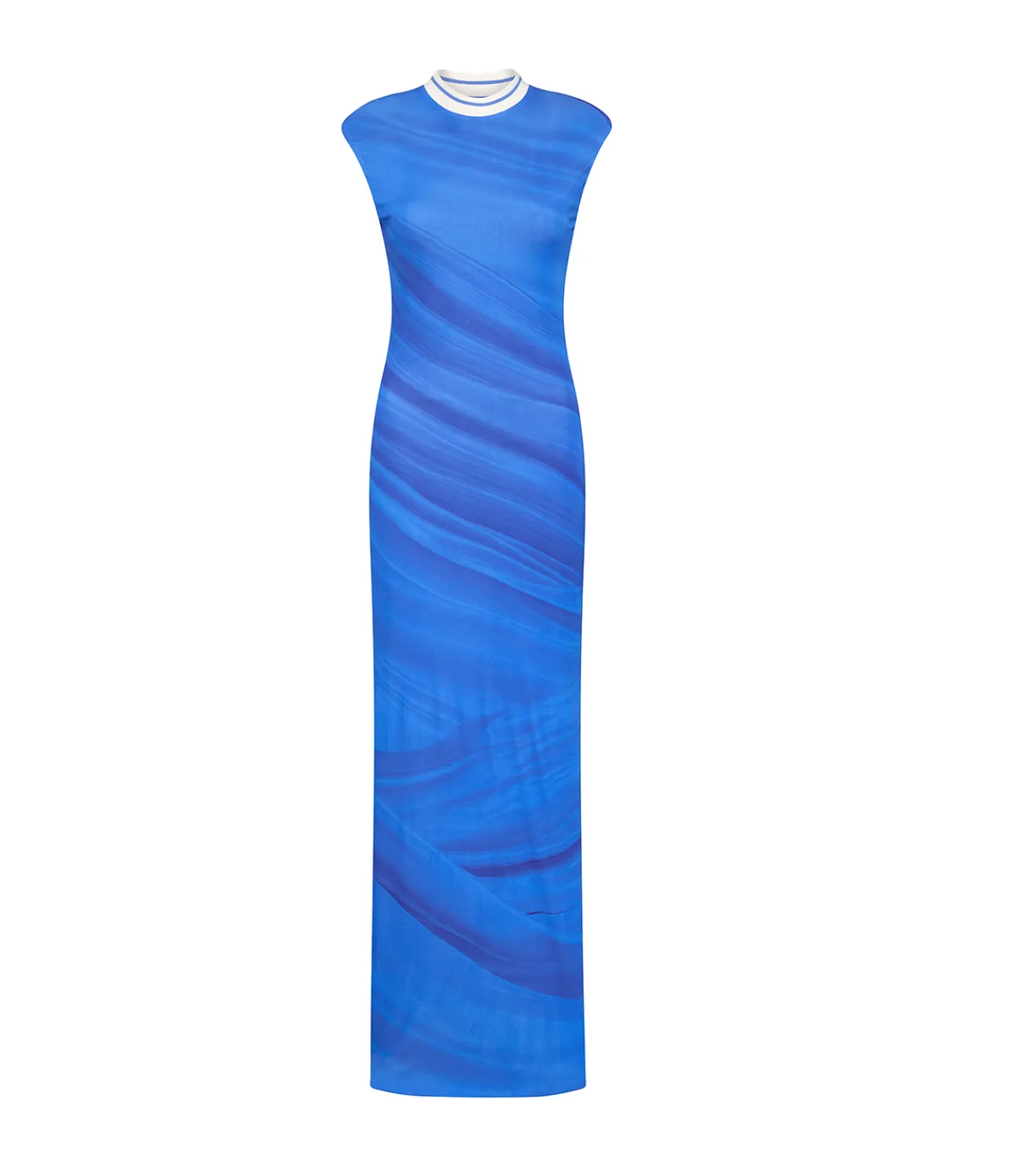 Paris Georgia Kent Sleeveless Dress in Ibiza Blue Outlet