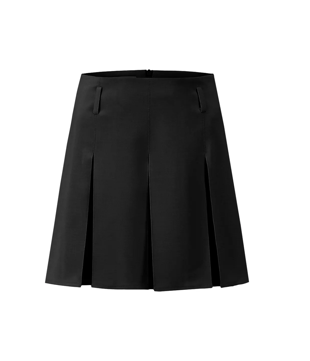 Beaufille Konno Pleated Mini Skirt in Black Cheap