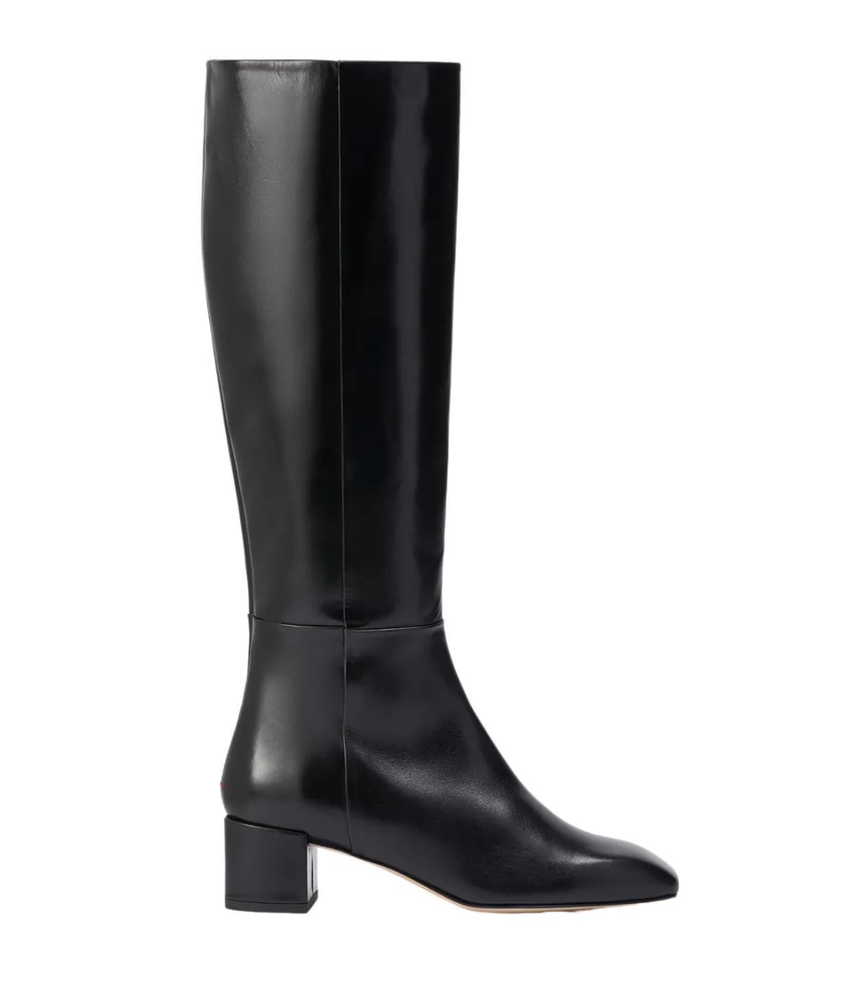 Aeyde Laura Calf Leather Boot in Black Best Sale