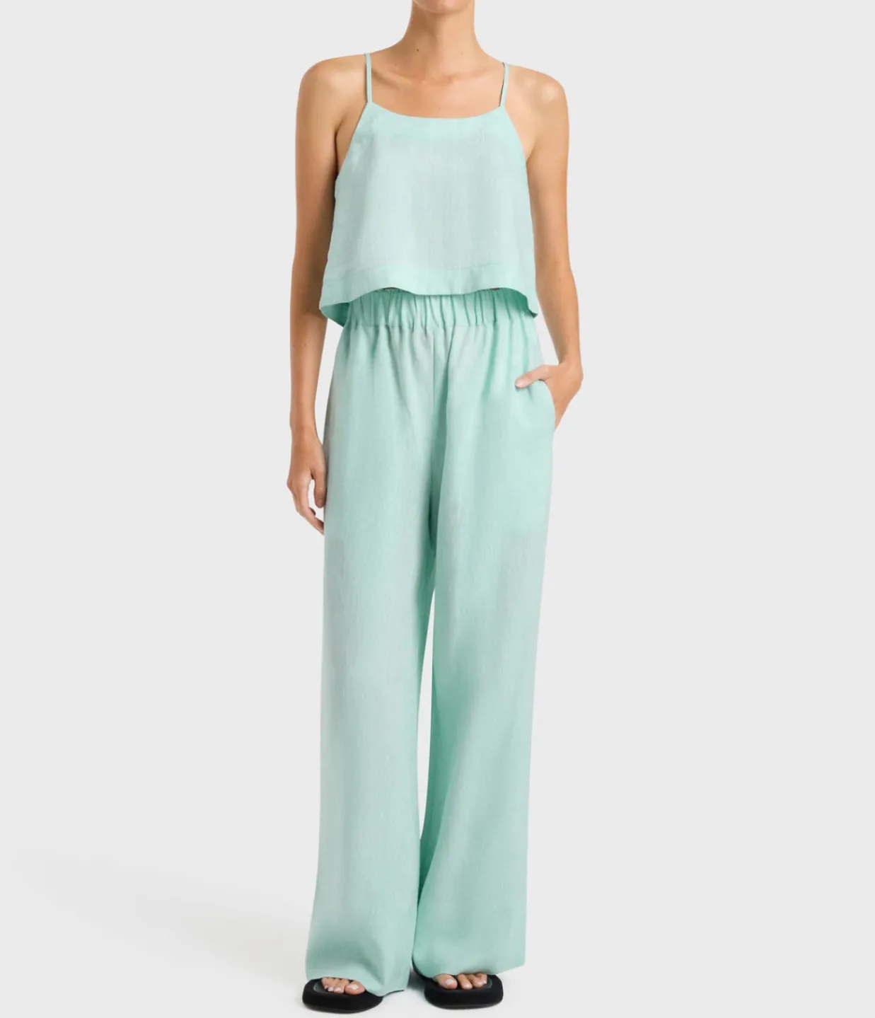 Bondi Born Leiden Universal Pant in Mint New