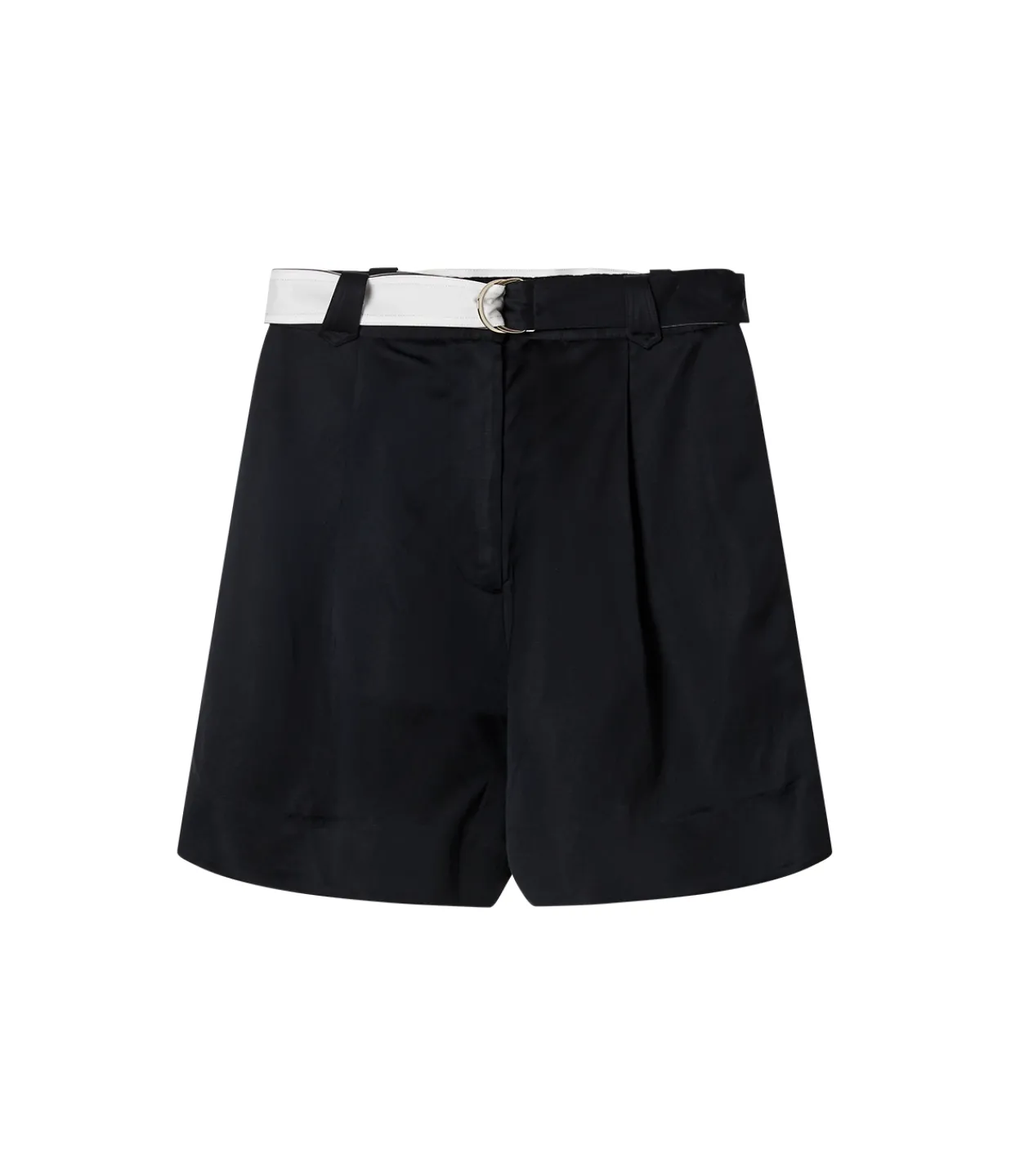 Lee Mathews Libertine Belted Waist Short in Midnight Best