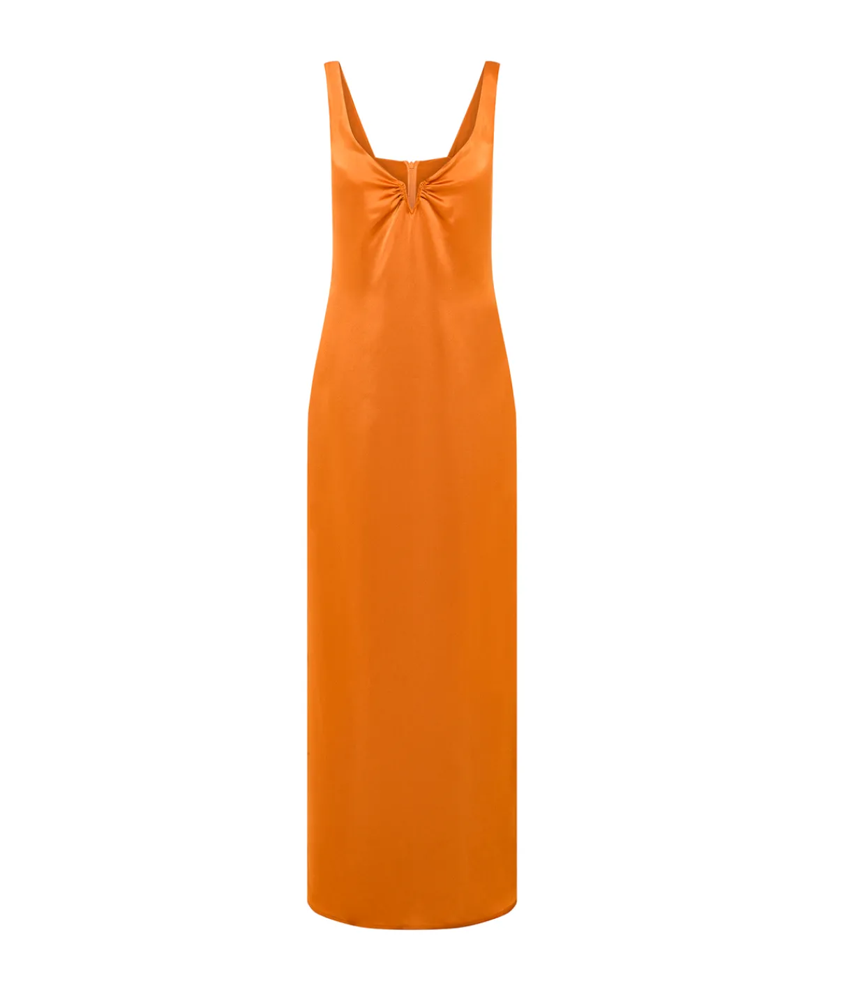 Anna Quan Liliana Midi Dress in Kumquat Online