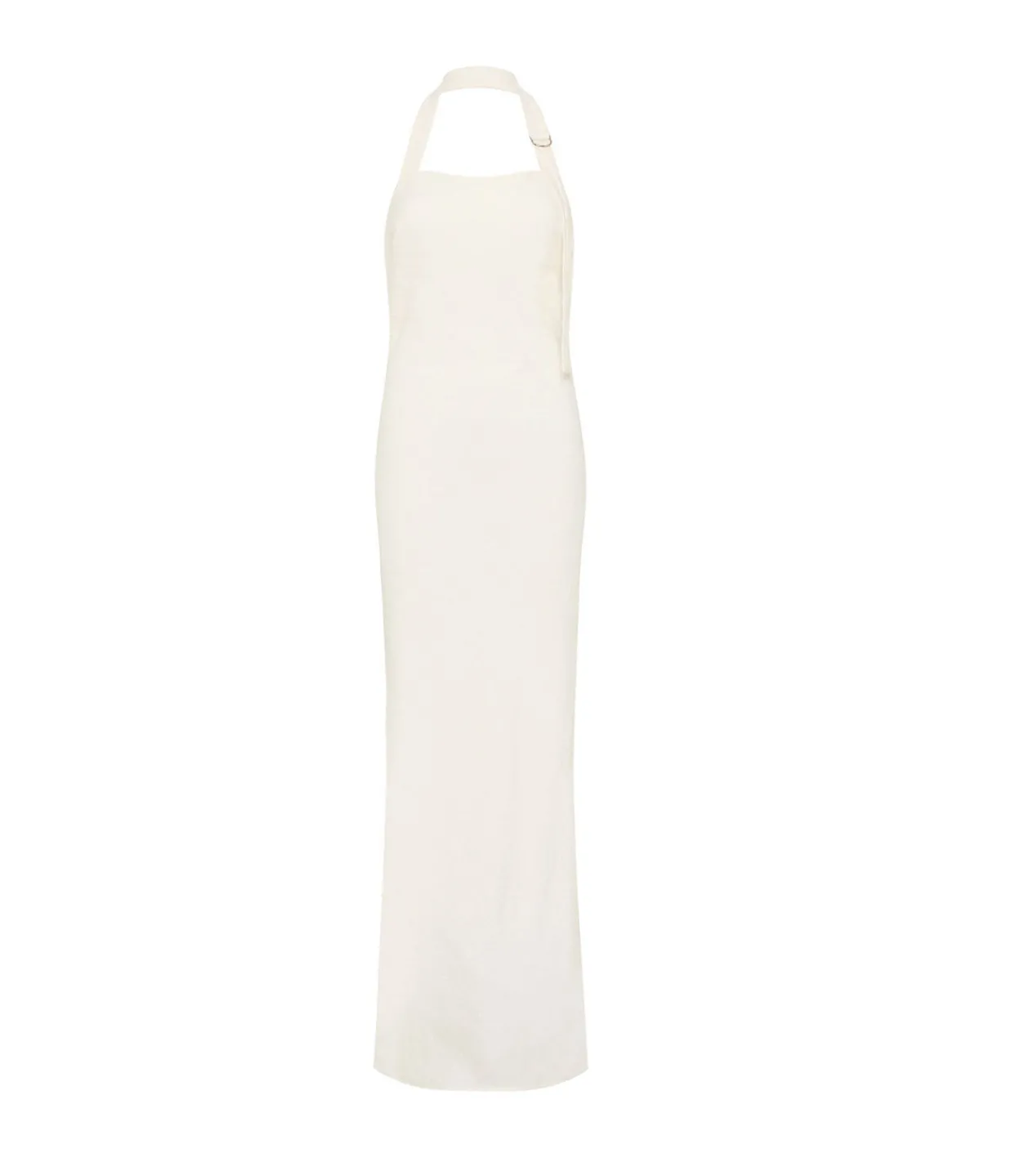 St Agni Linen Bias Maxi Dress in Ivory Online