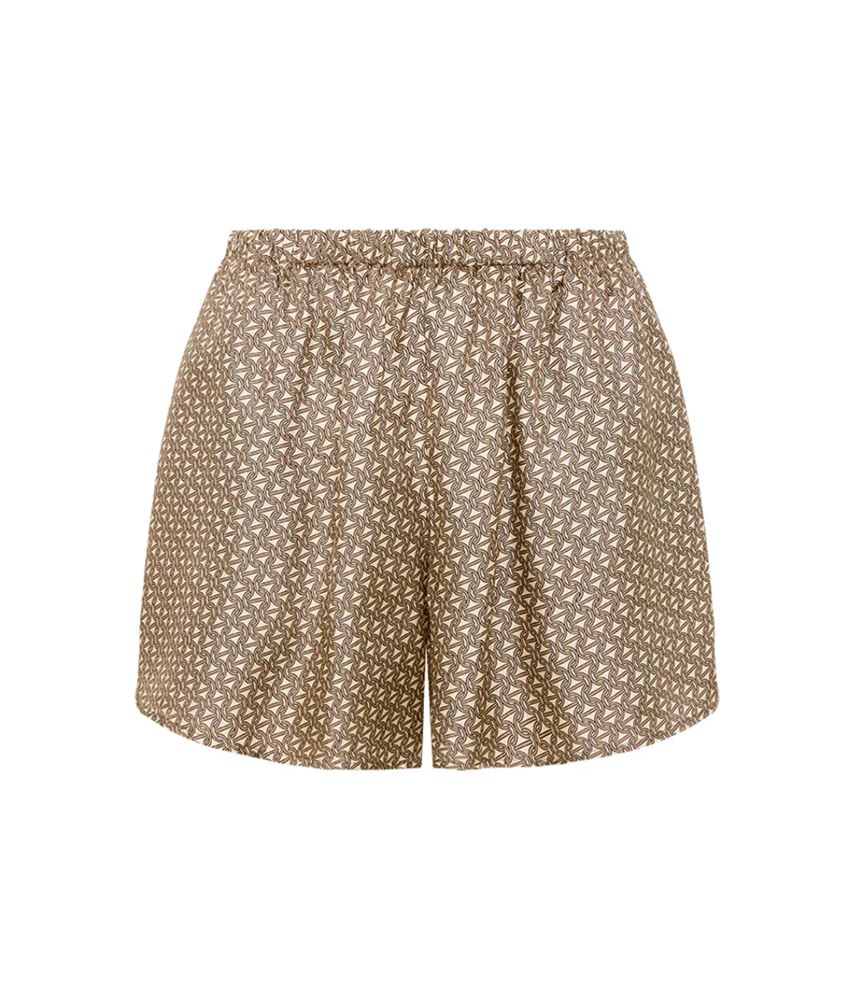 Esse Studios Linka Silk Shorts in Crema Linka Clearance
