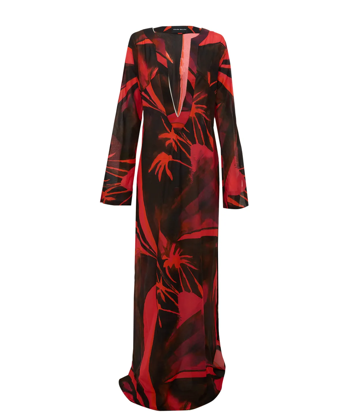Louisa Ballou Long Caftan in Queens Gambit Flash Sale