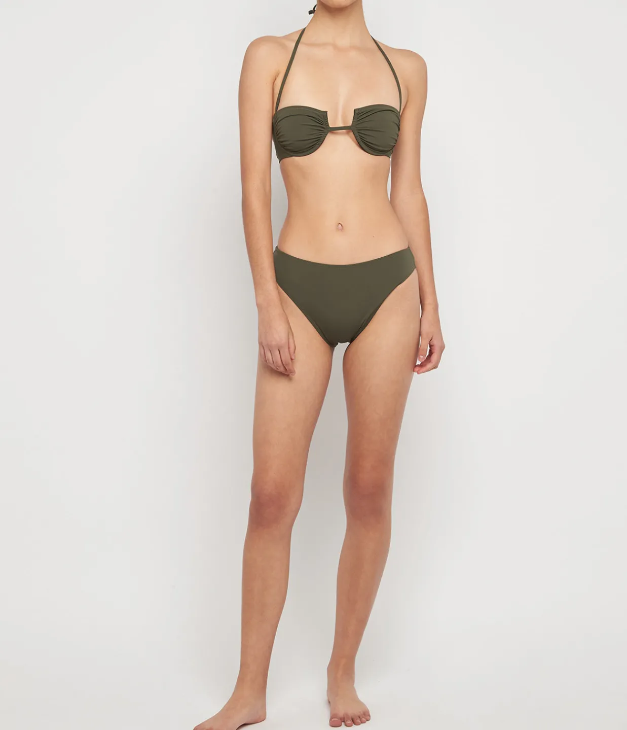 FISCH Lorient Bottom in Safari Green New