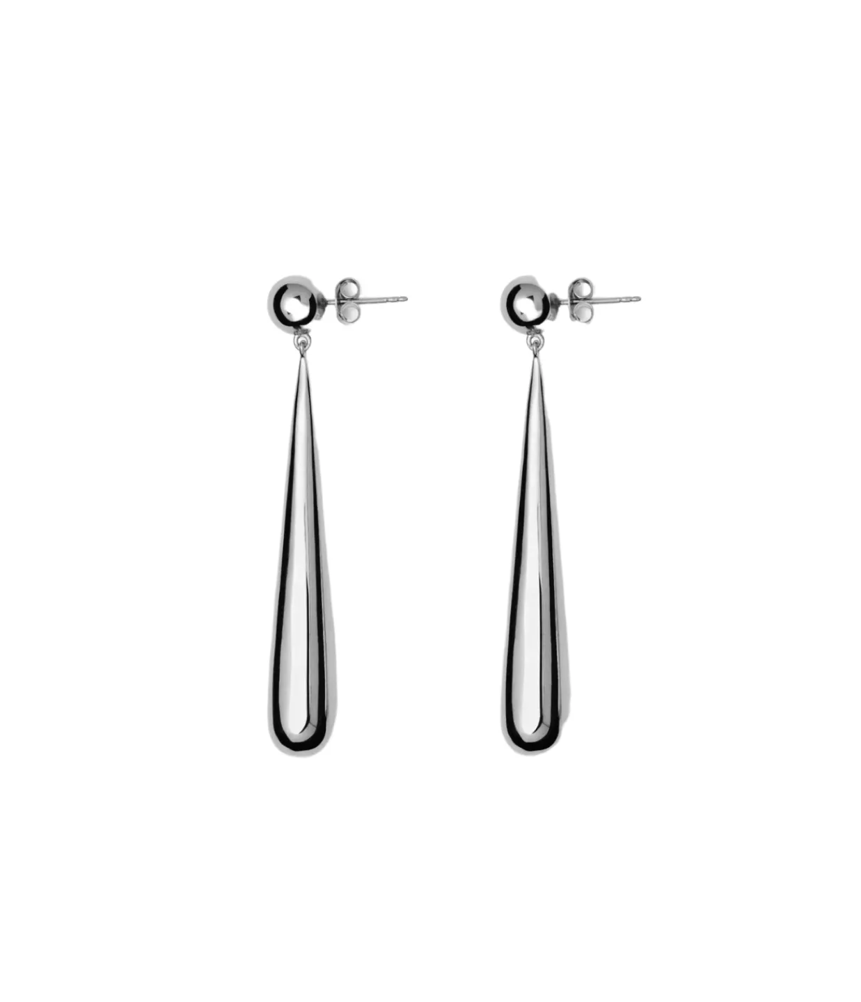 Lie Studio Louise Earrings in Silver Discount