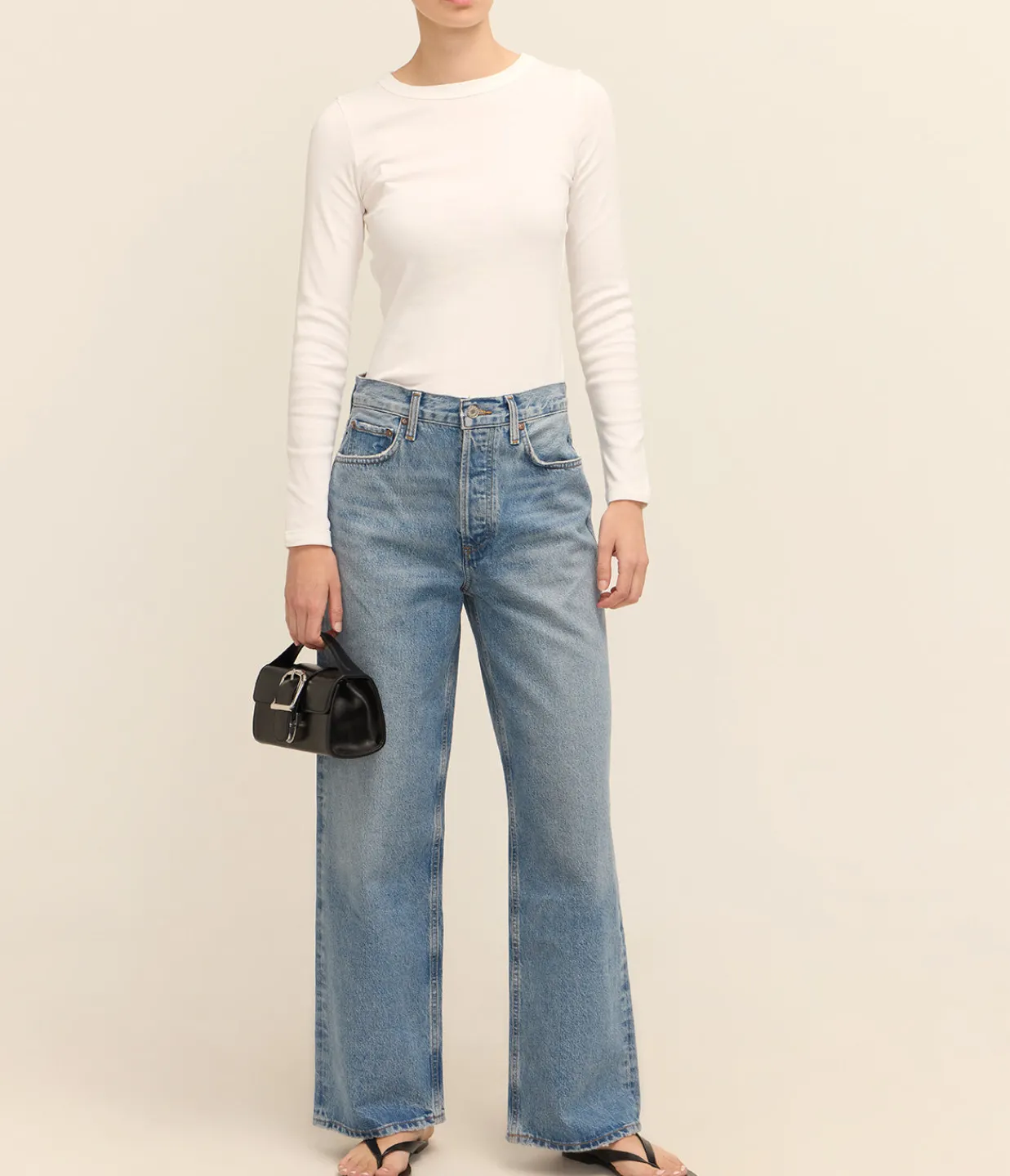 Agolde Low Slung Baggy Jean in Libertine Cheap