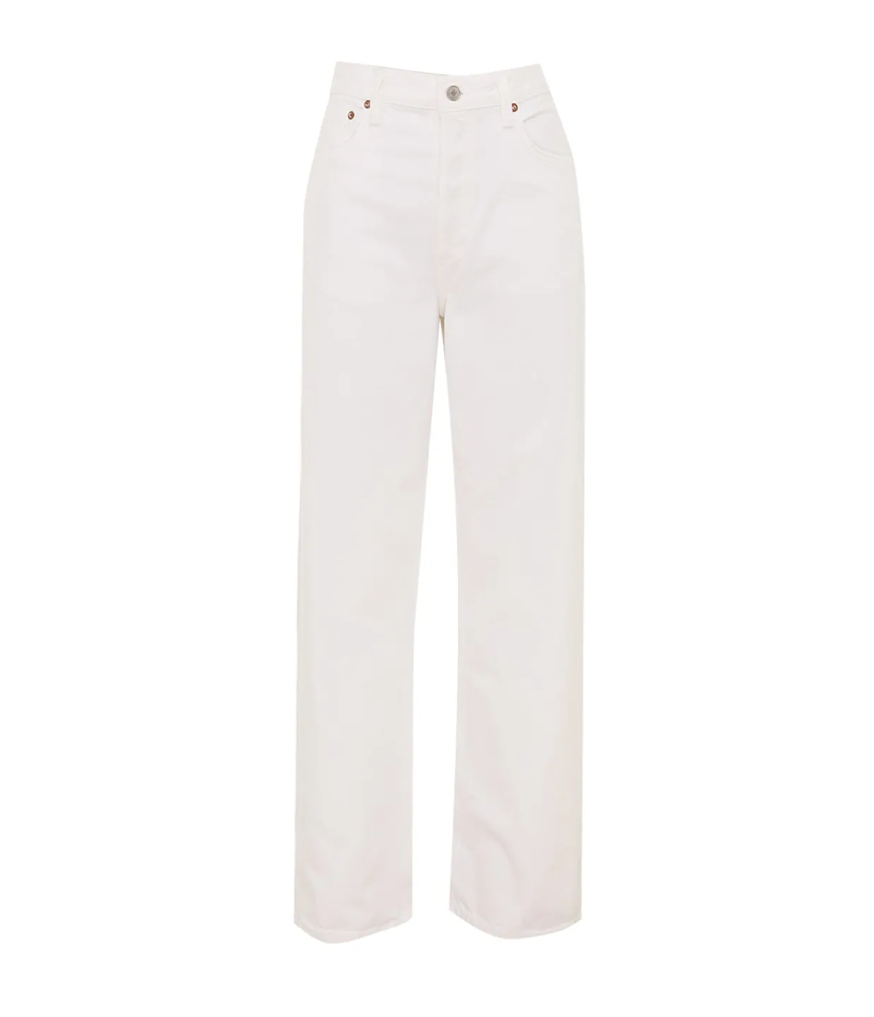 Agolde Low Slung Baggy Jean in Milkshake Best