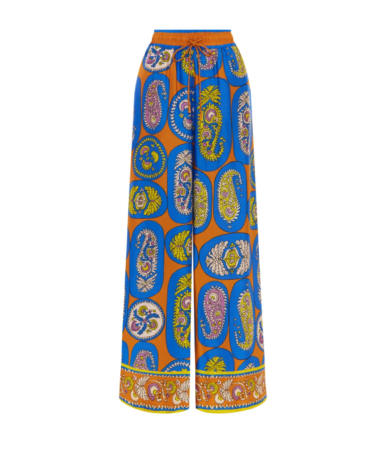ALEMAIS Luis Pants in Tangerine Flash Sale