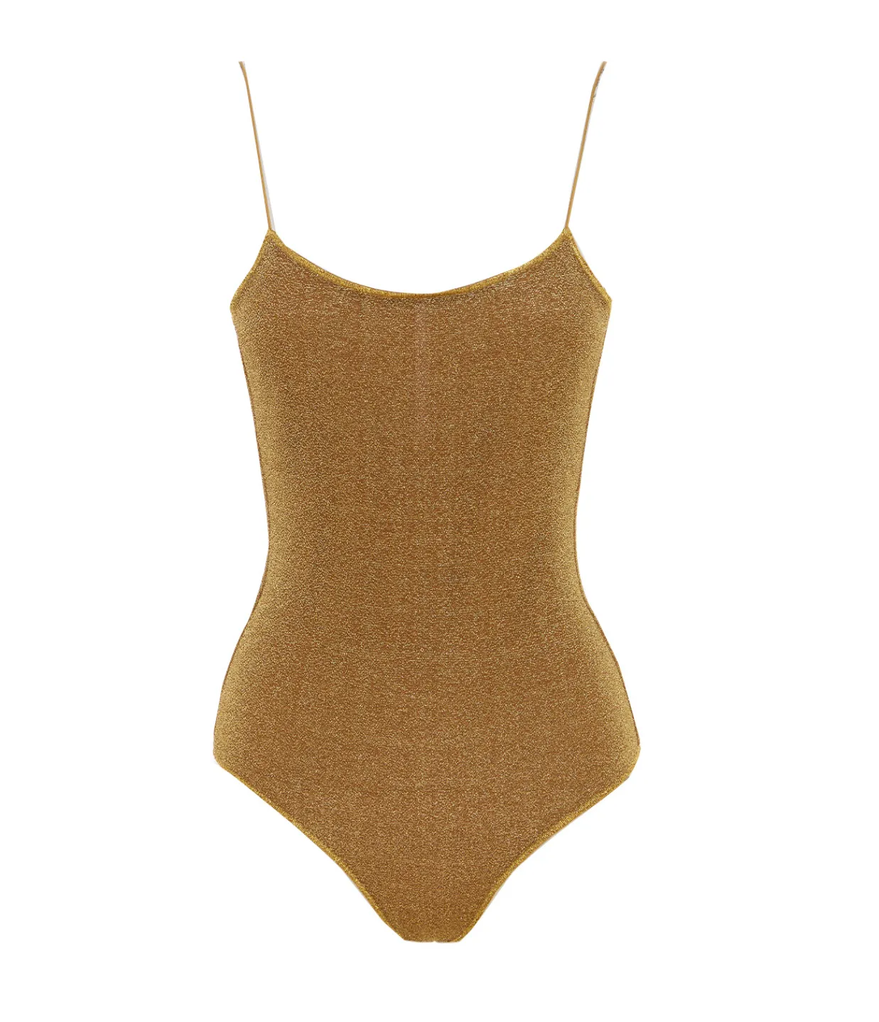 Oseree Lumiere One Piece in Toffee Hot