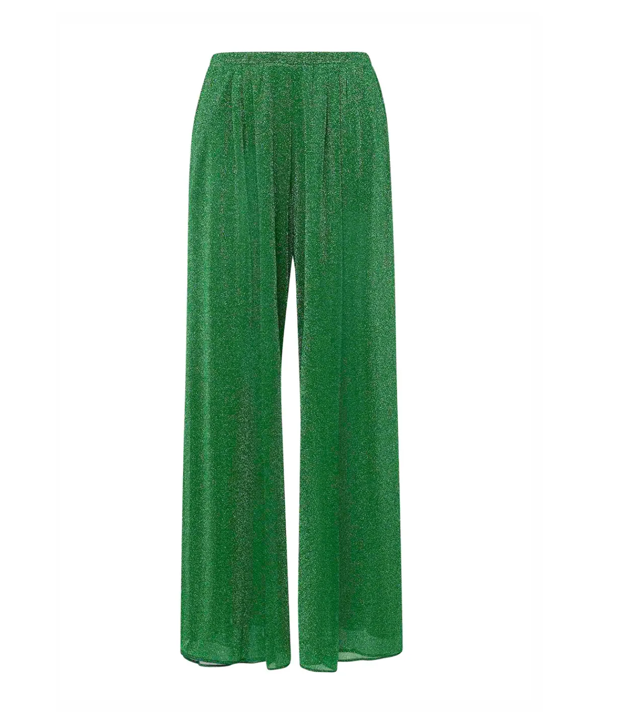 Oseree Lumiere Wide Leg Pants in Emerald Green Flash Sale