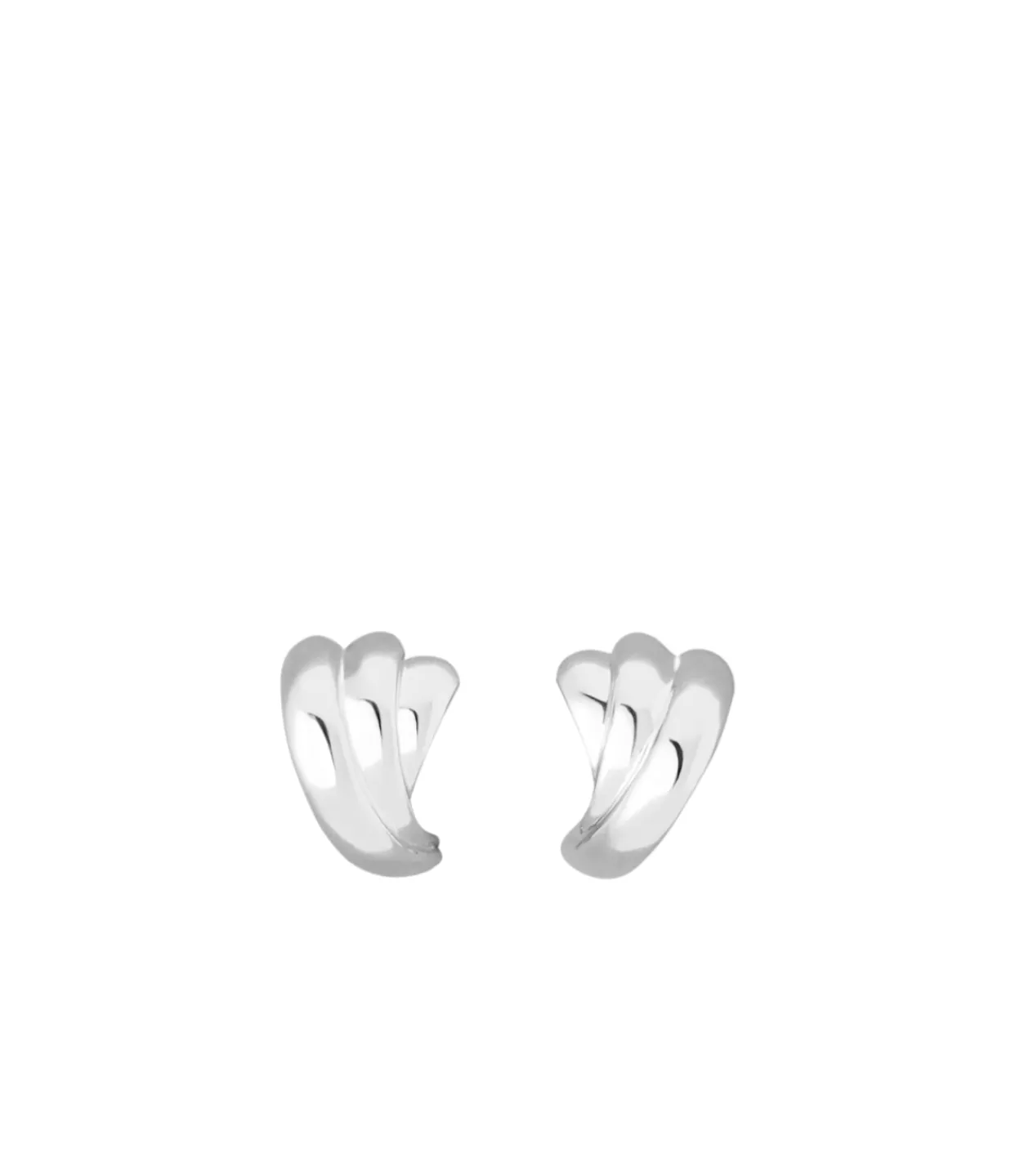 Lie Studio Magda Earrings in Silver Cheap
