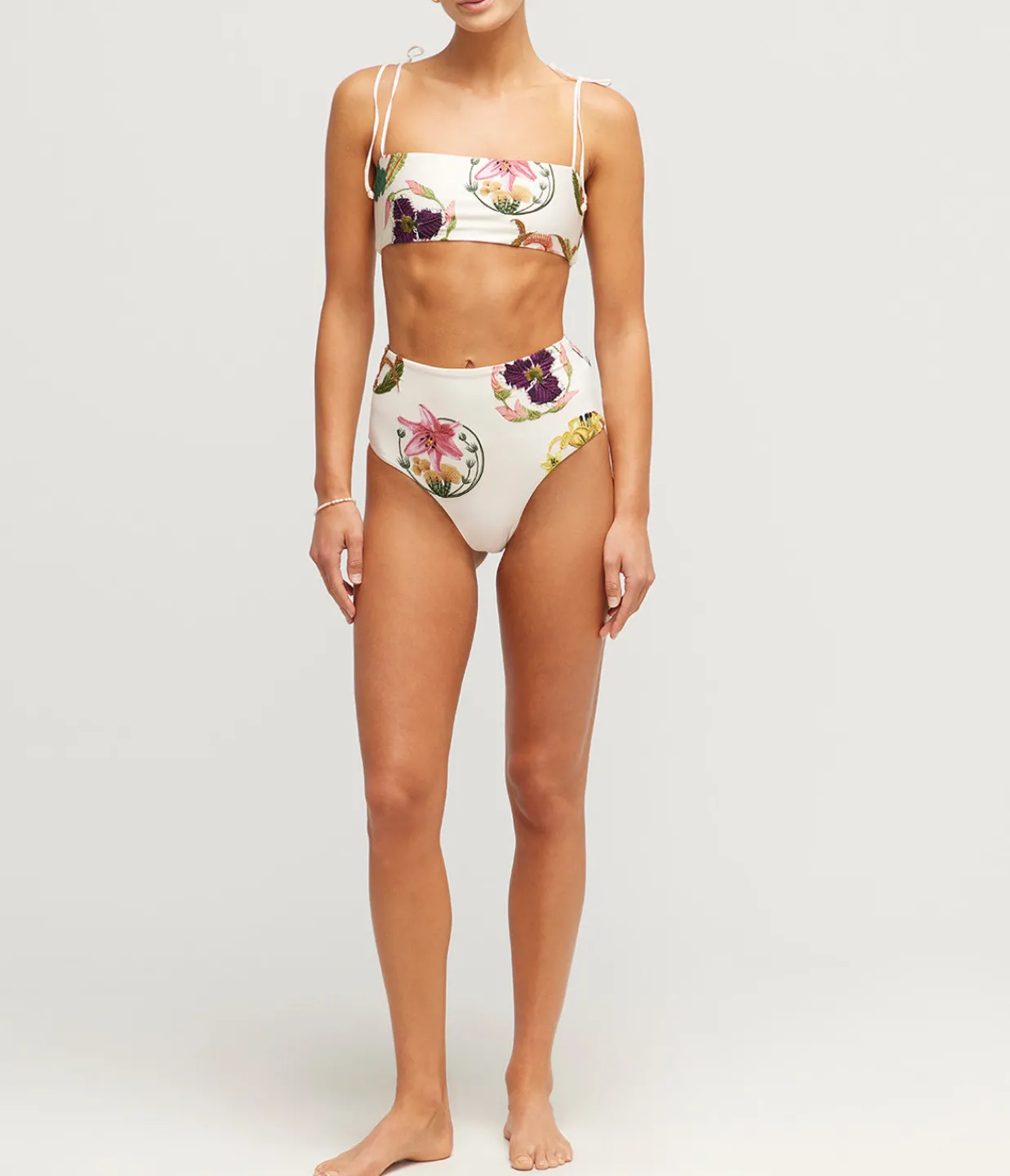 Agua by Agua Bendita Magenta Bikini Bottom in Marina Store
