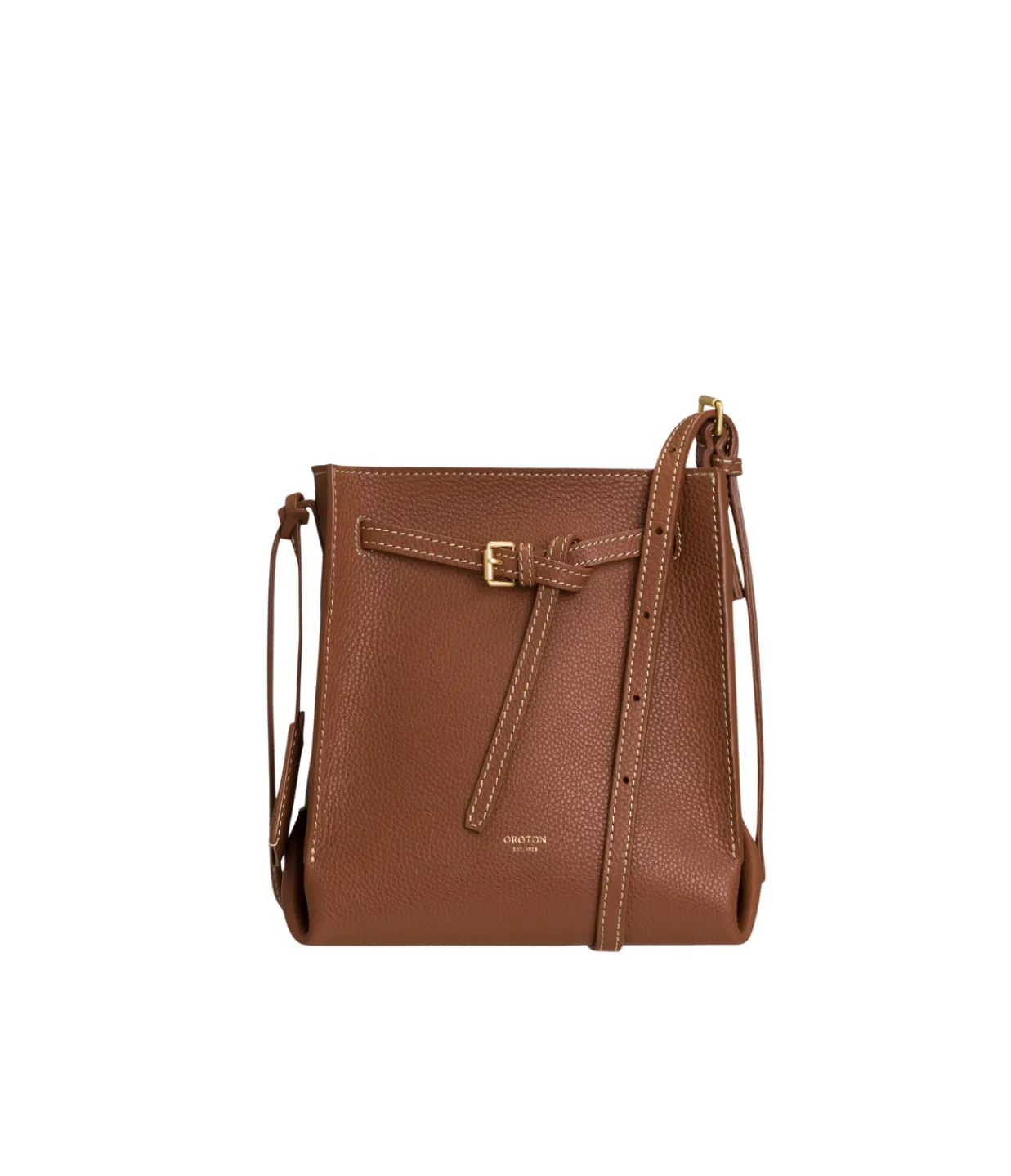 Oroton Margot Mini Bucket Bag in Whiskey Best Sale