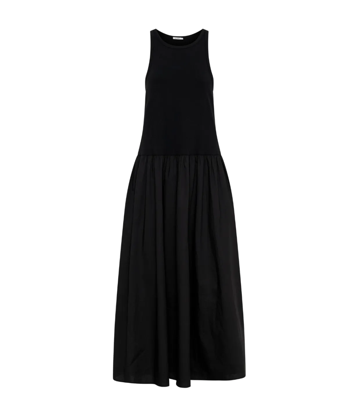 Solaqua Marlo Sleeveless Maxi Dress in Noir Cheap