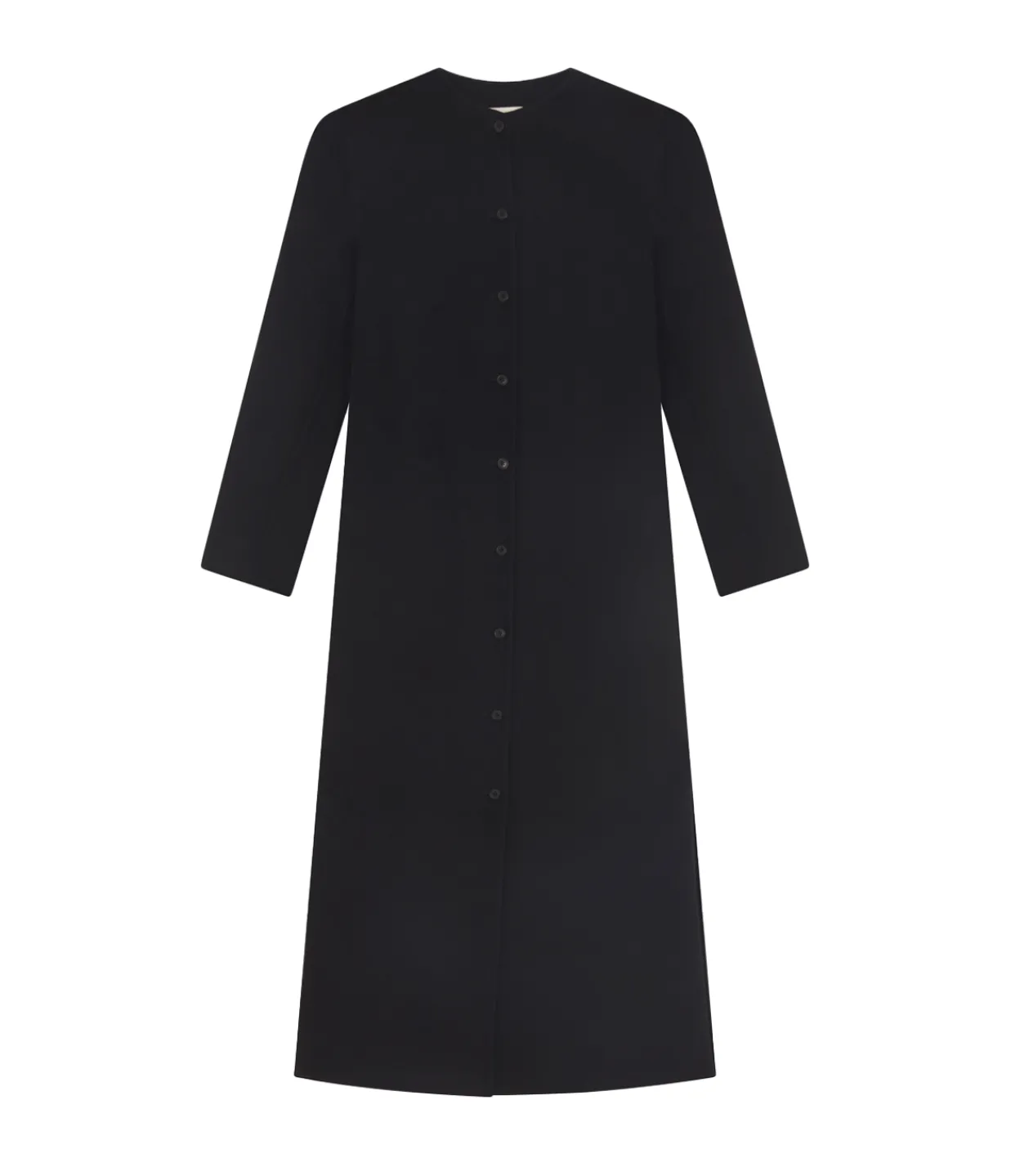 Loulou Studio Martil Cashmere Blend Coat in Black Outlet